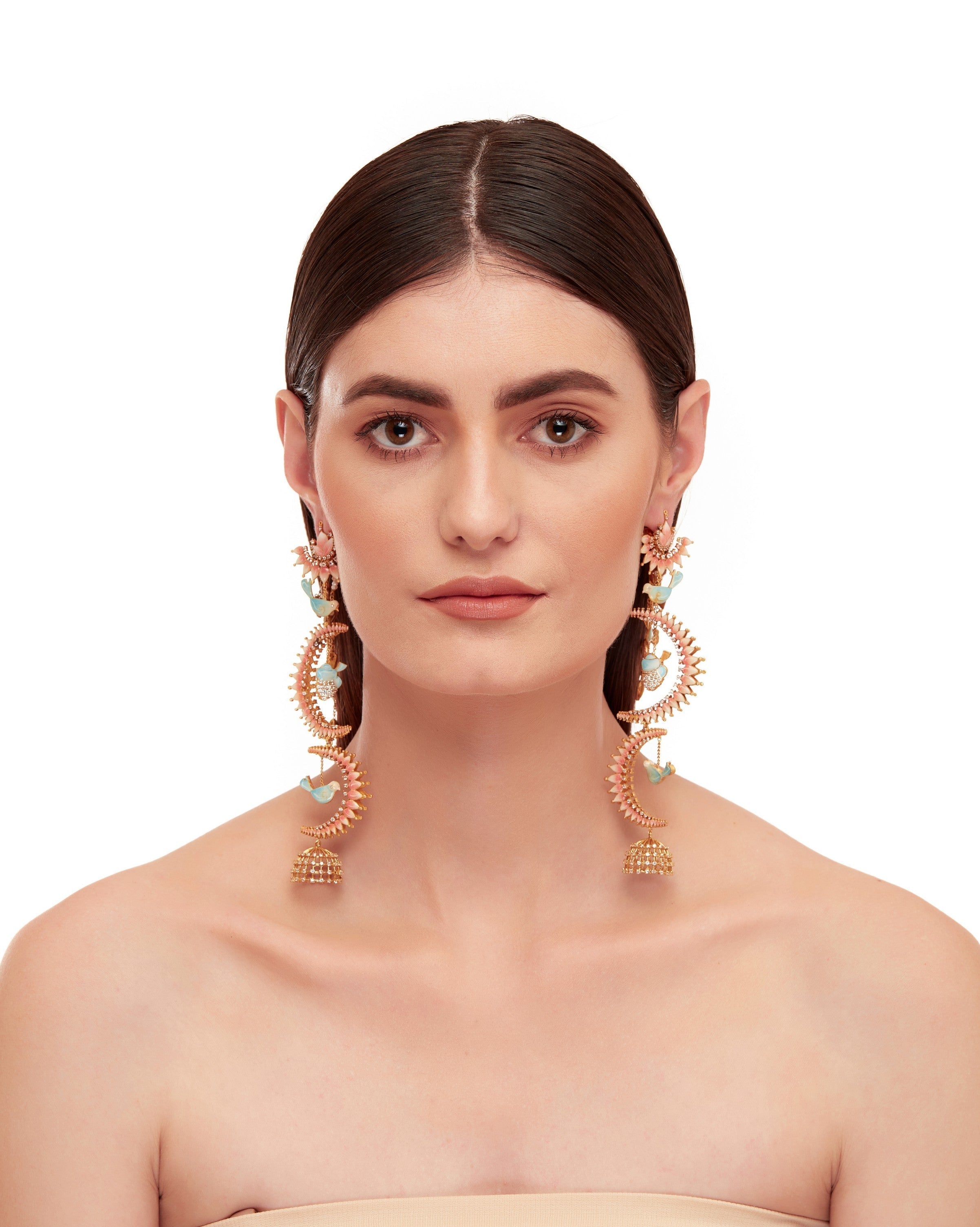 Cresant Bud Earrings