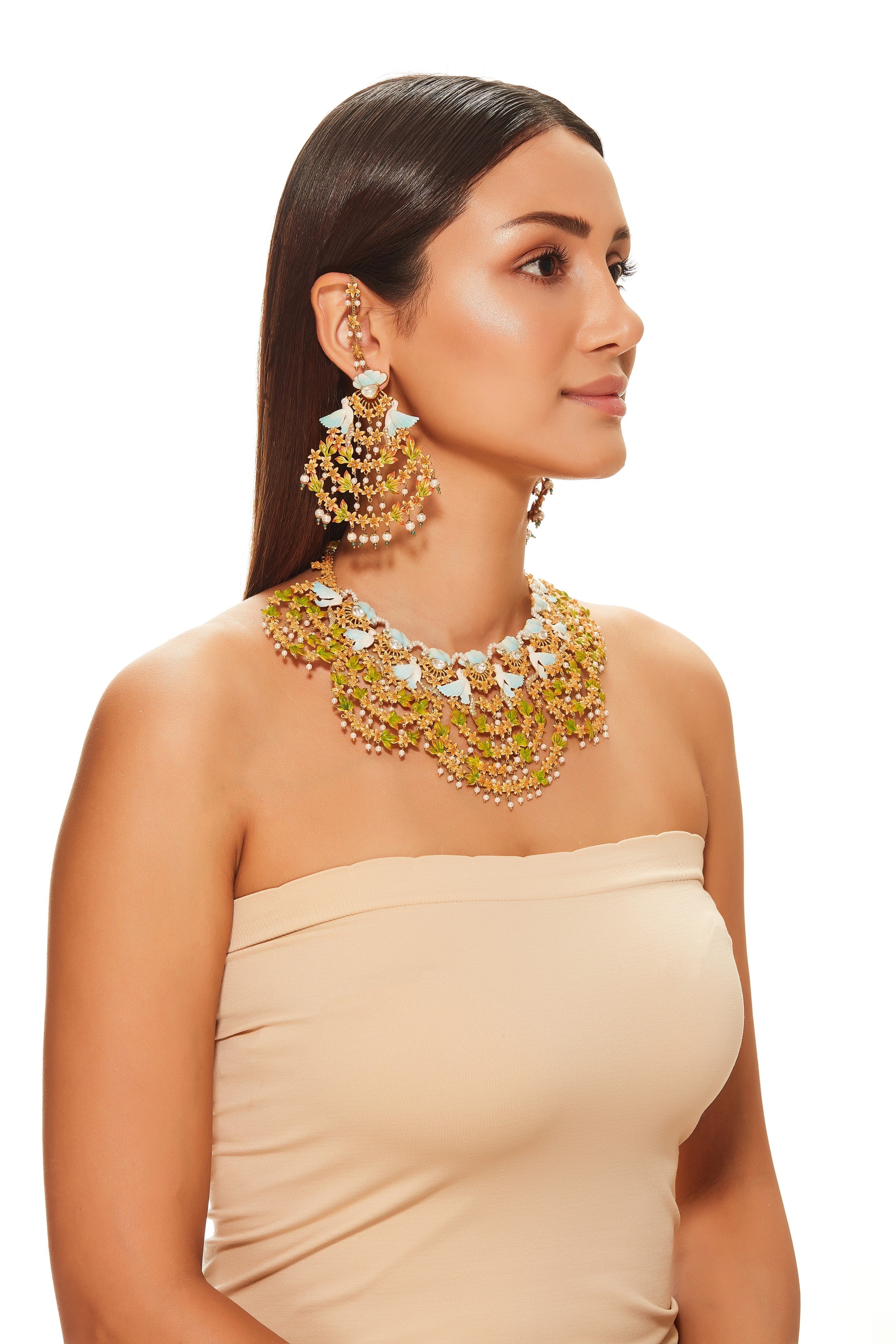 Talking to Birds Necklace set