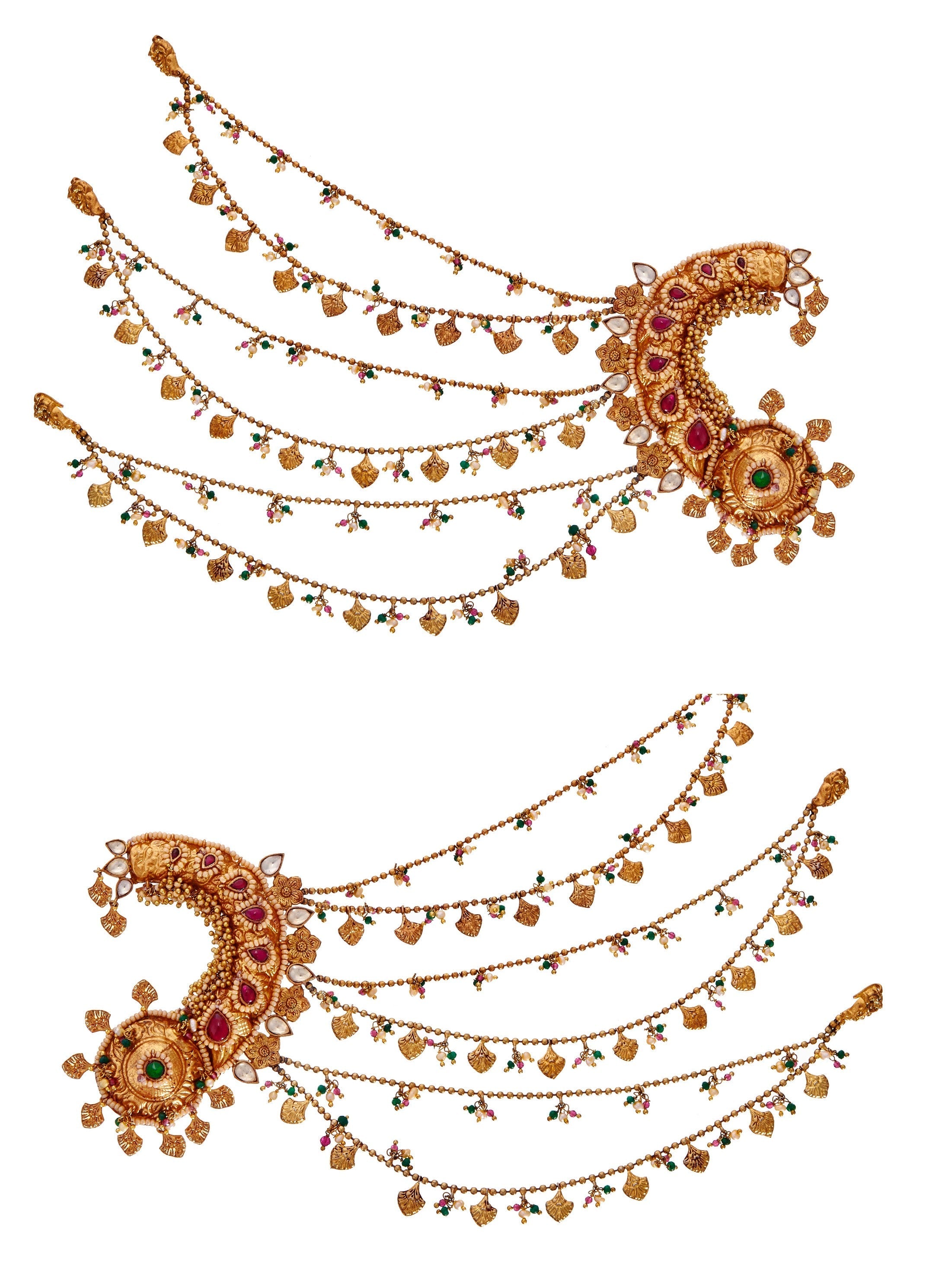 Rasya ear cuff with kanauti