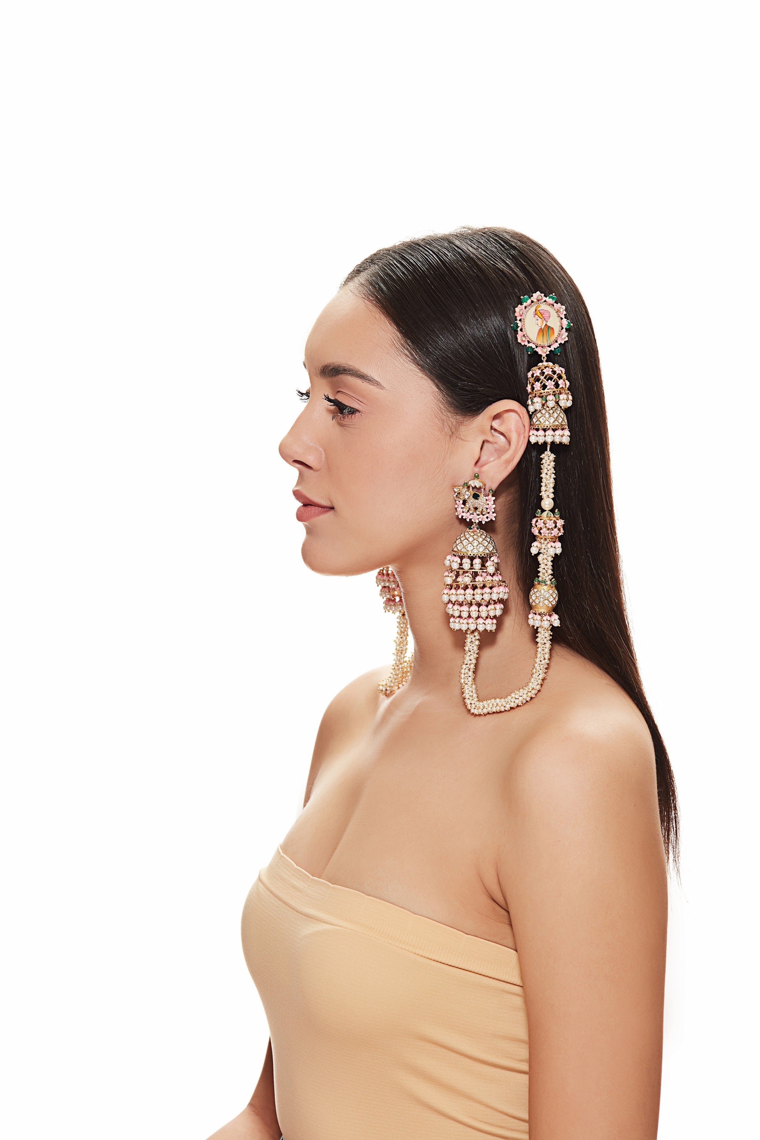 Kaasni Detchable 3 in 1 Earrings