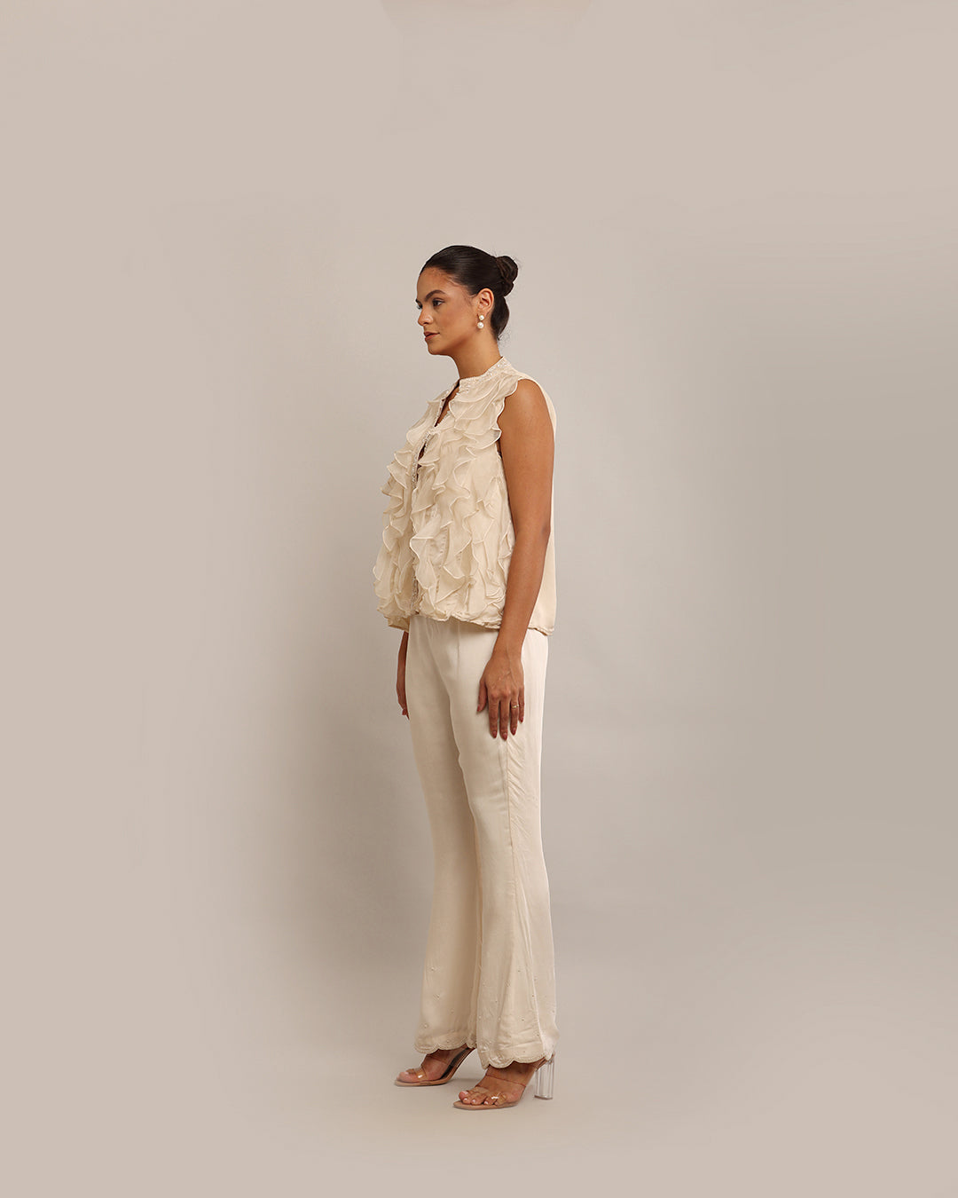 SCALLOP PANTS