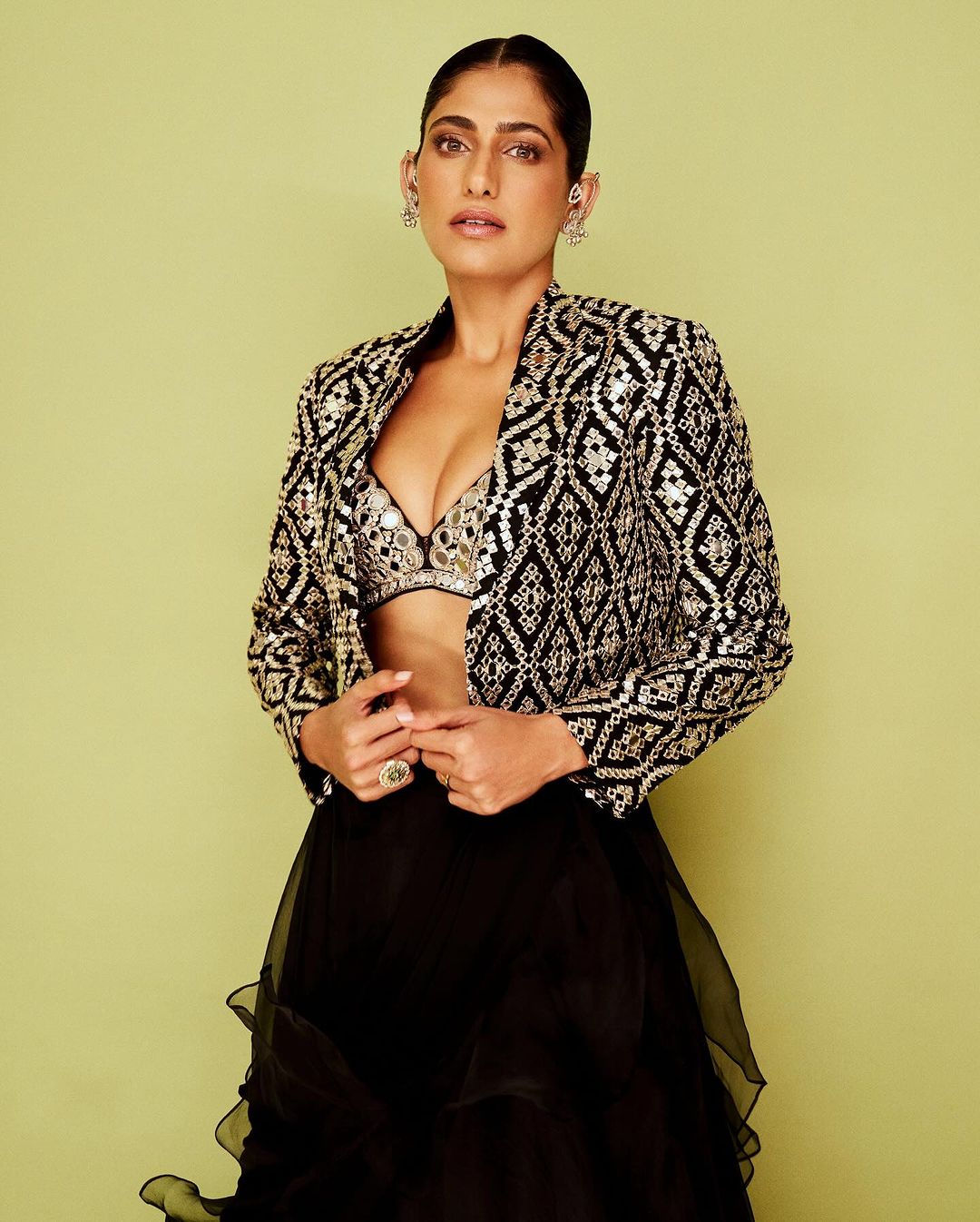Kubbra Sait in Gandhara Skirt Set