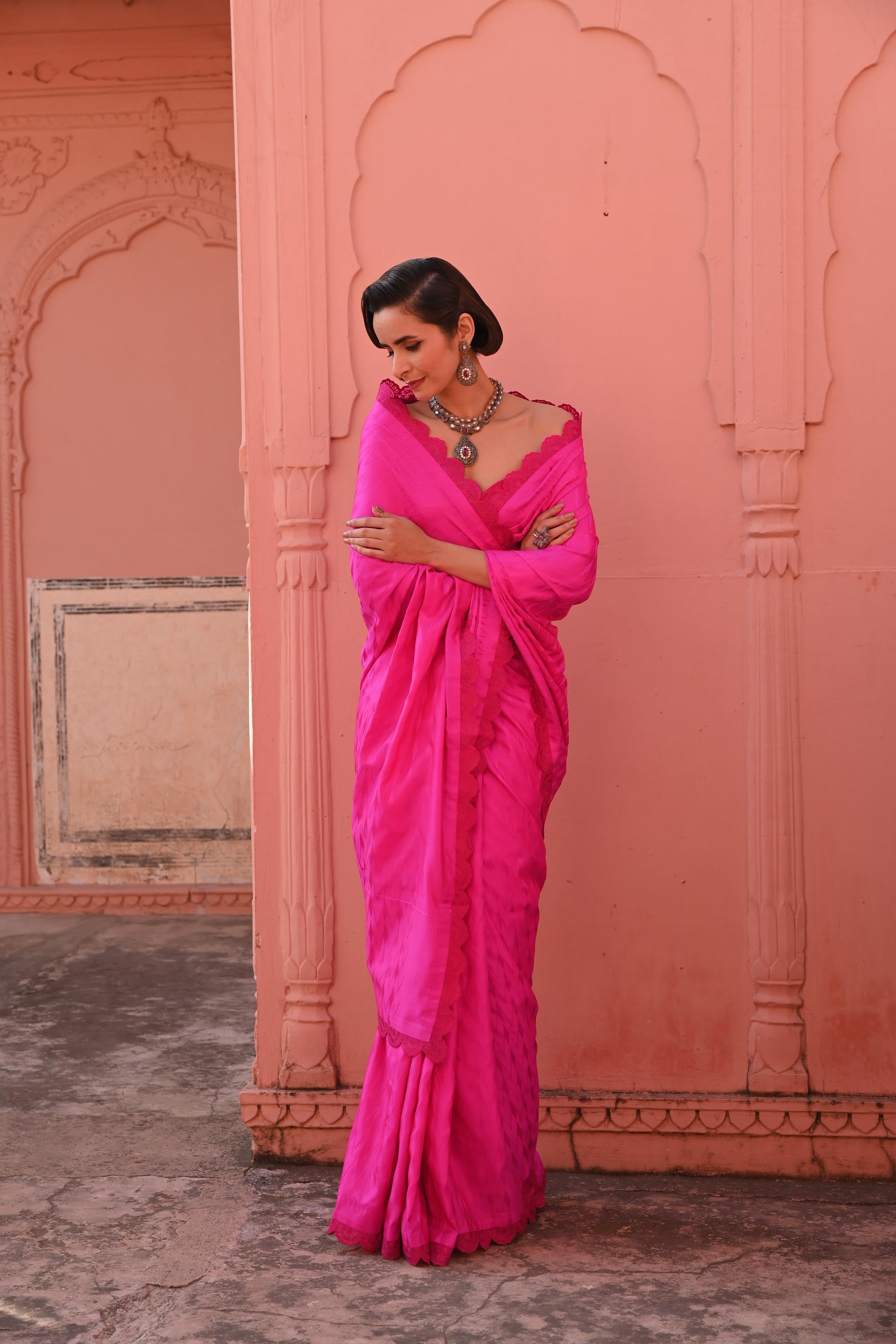 Jalwa Tanchoi Handloom Sari