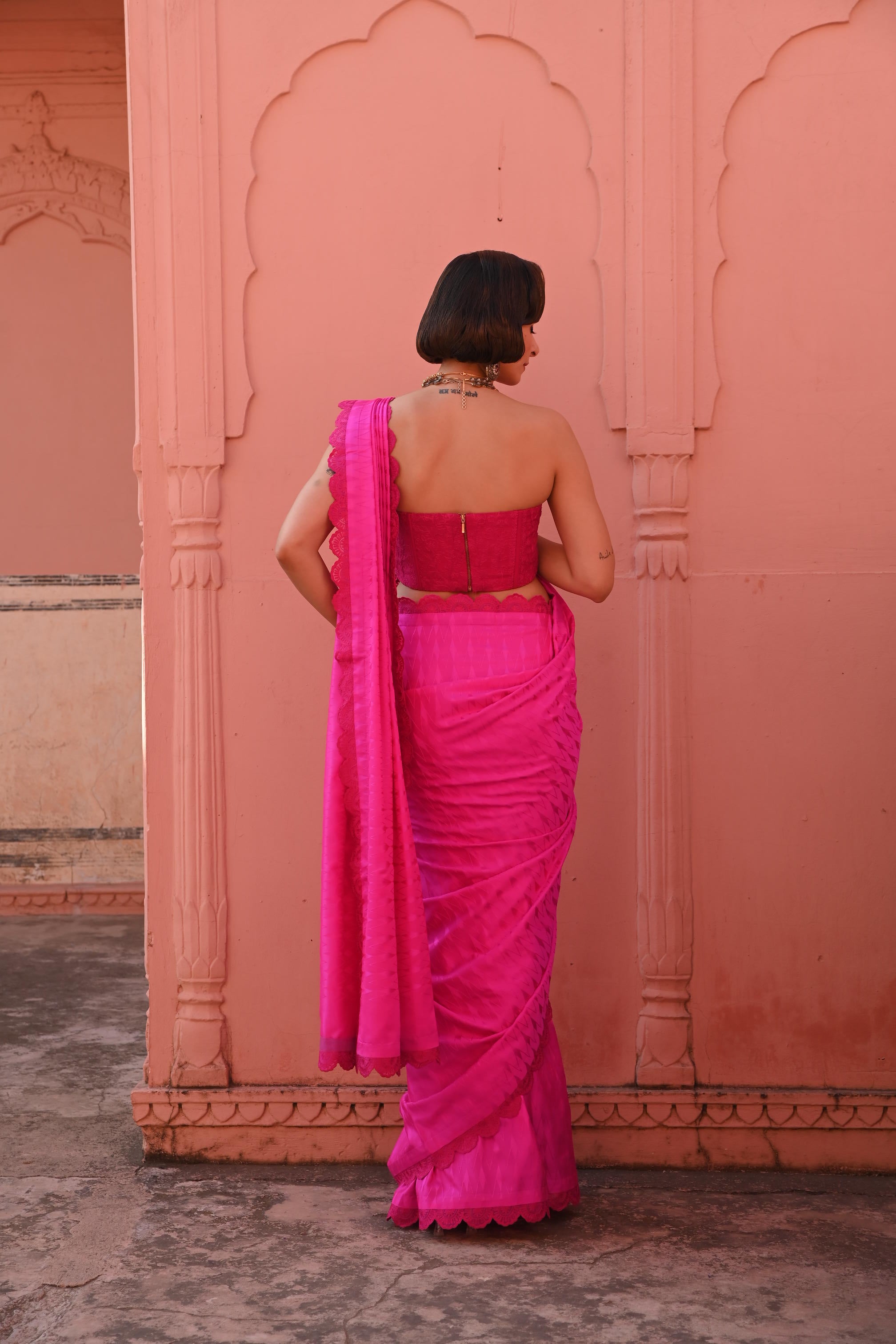 Jalwa Tanchoi Handloom Sari