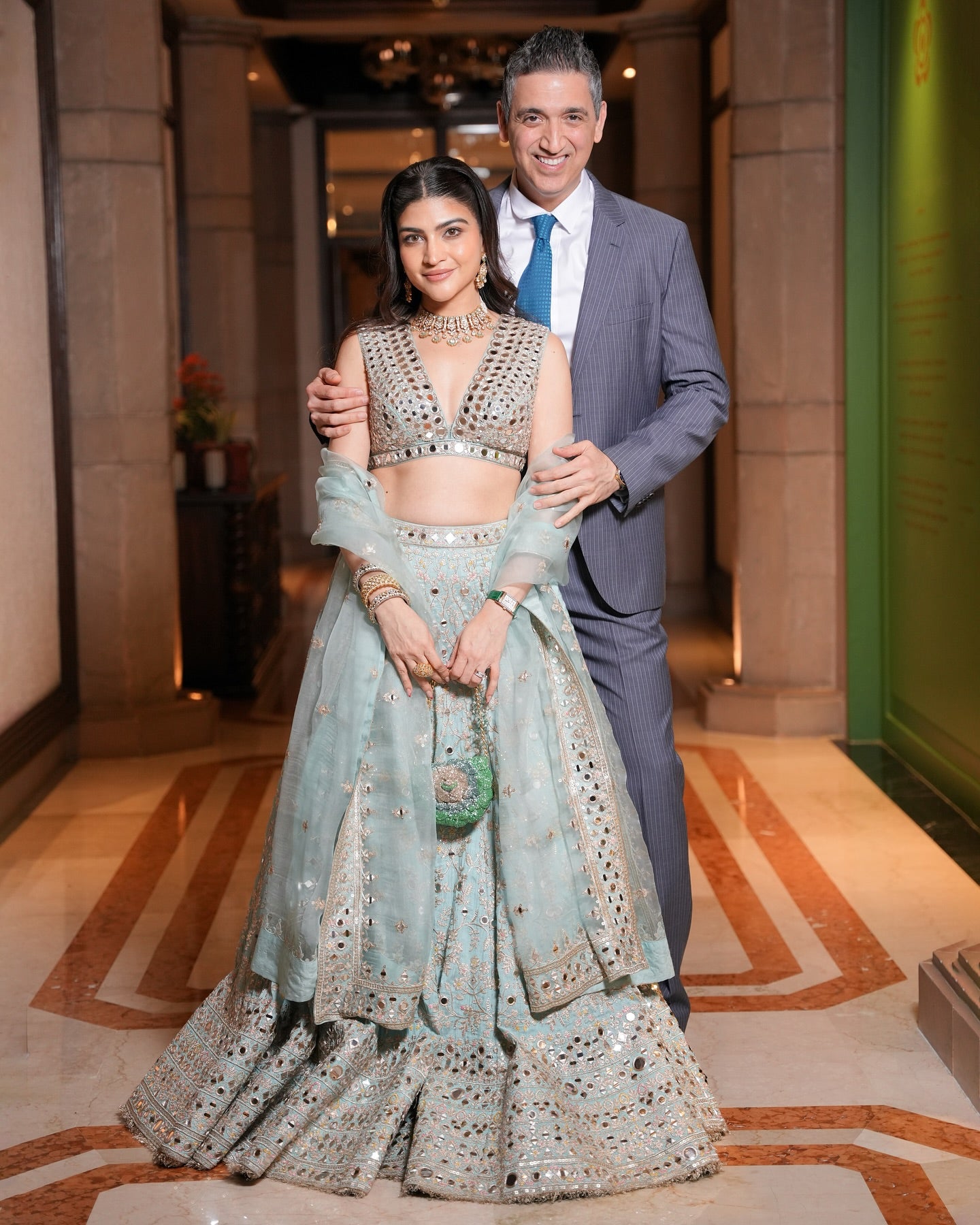 Kat Diaries in Sama Lehenga set