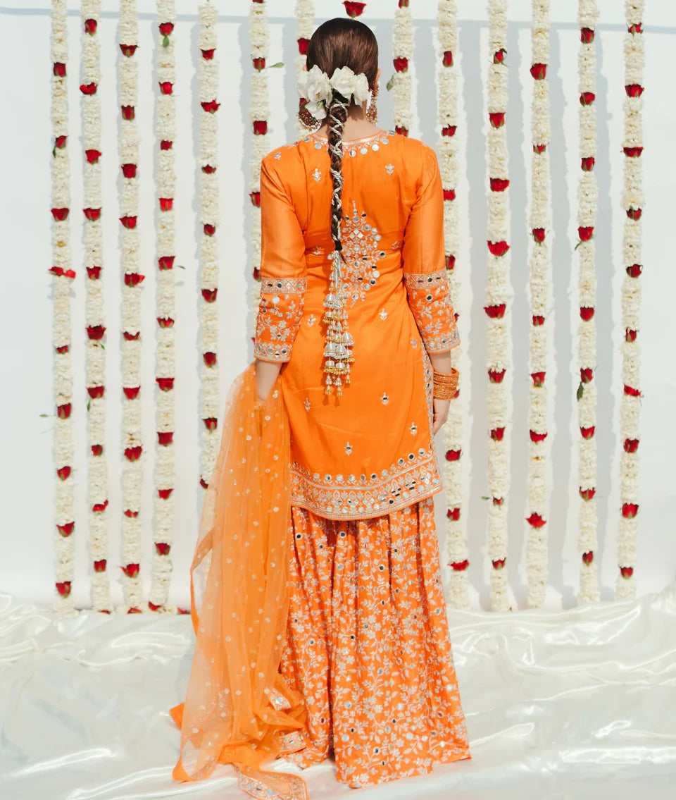 Aamna Sharif in Aadhira Sharara Set