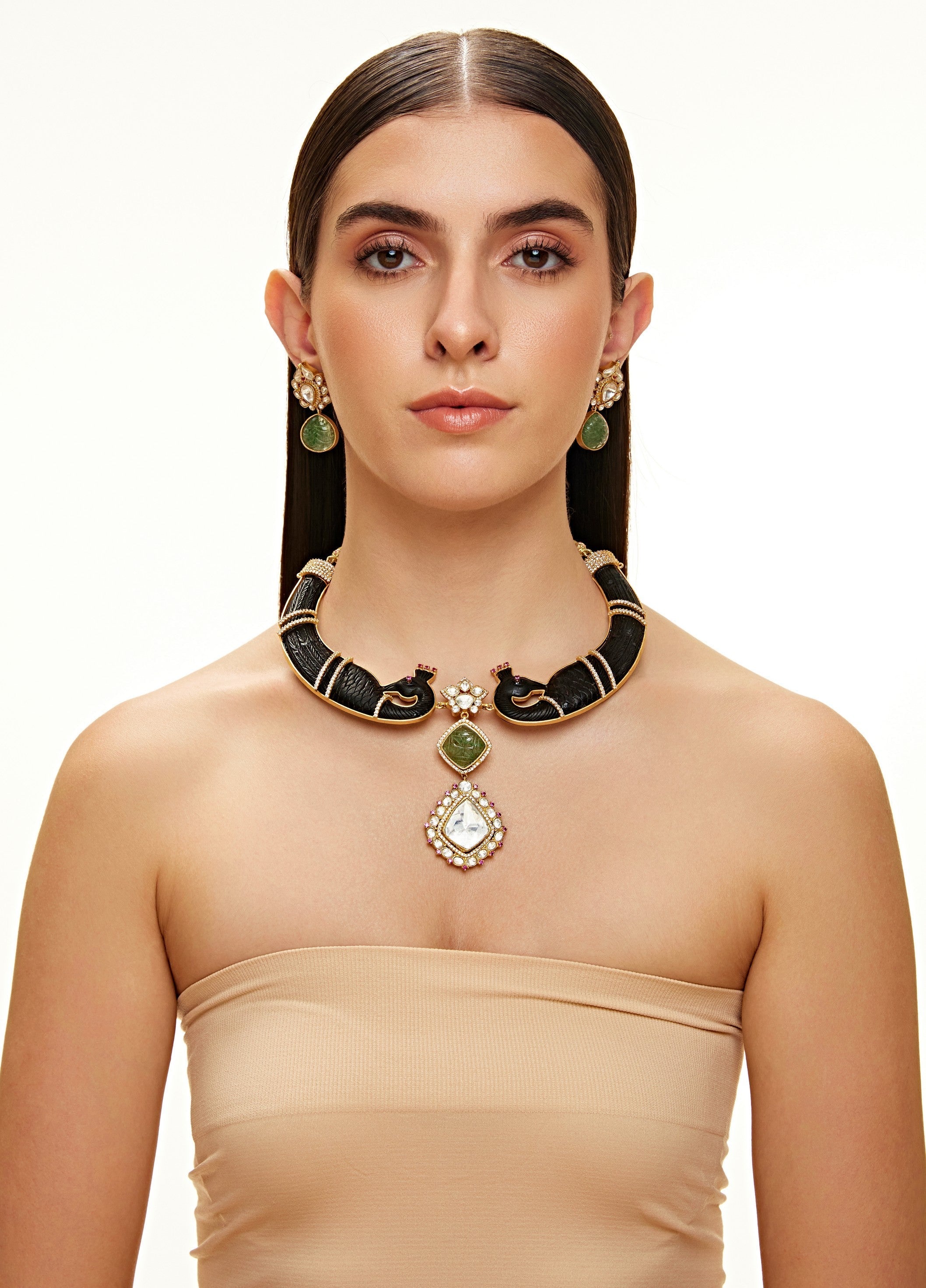 Mayuri 3in1 polki necklace set