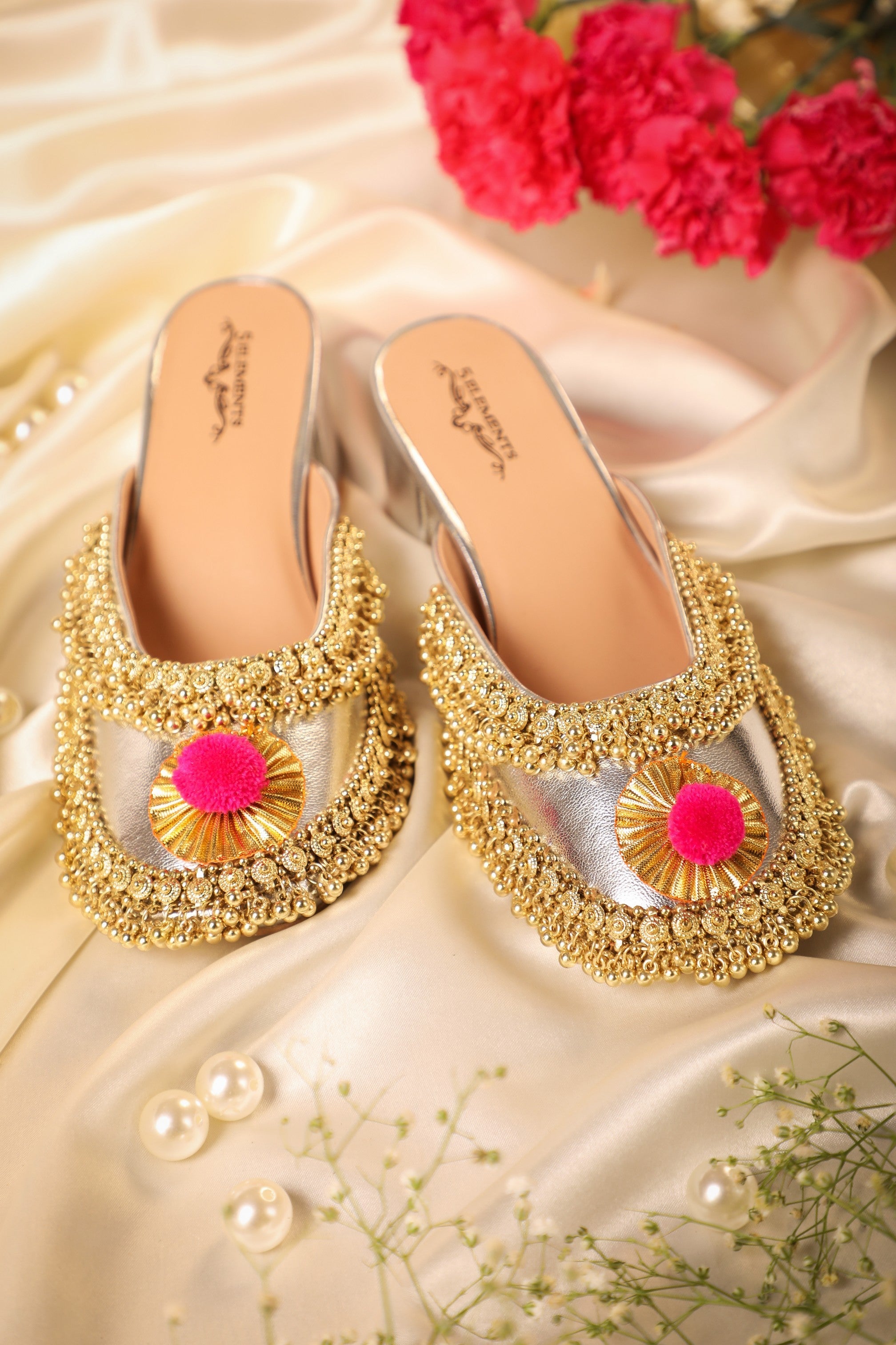 Gold Ghungroo Crown(heel)