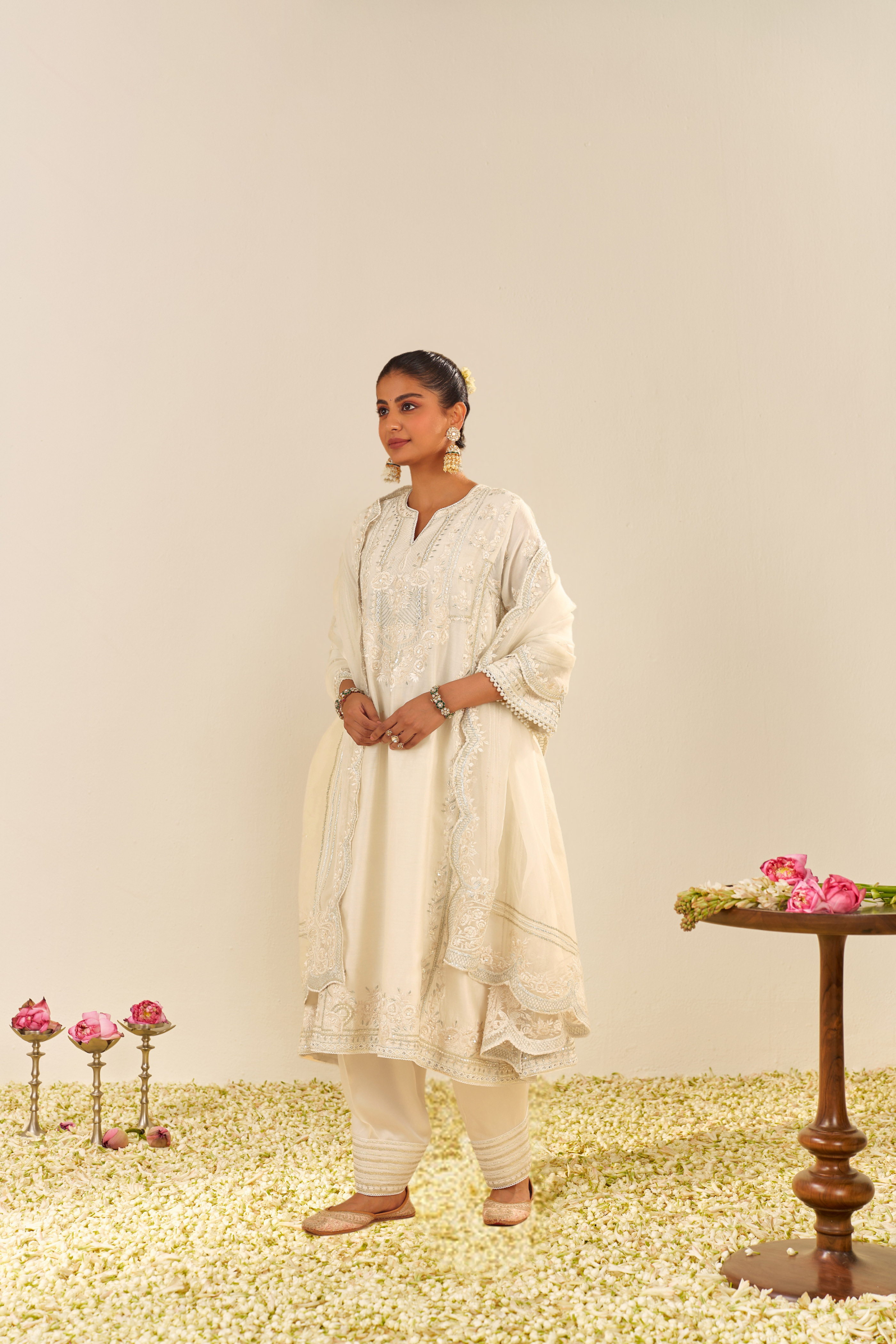 MAZIYA - LONG CHAUGA WITH SALWAR AND DUPATTA