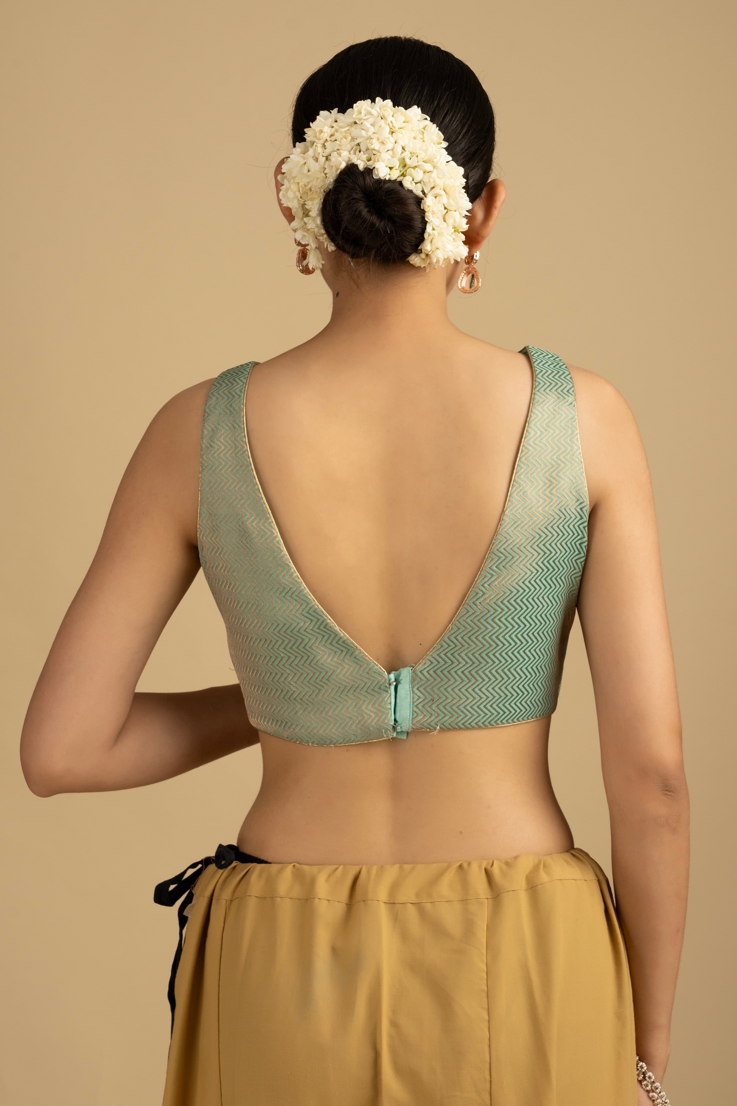 Blush Pink Pure Tissue Silk Banarasi Handloom Saree