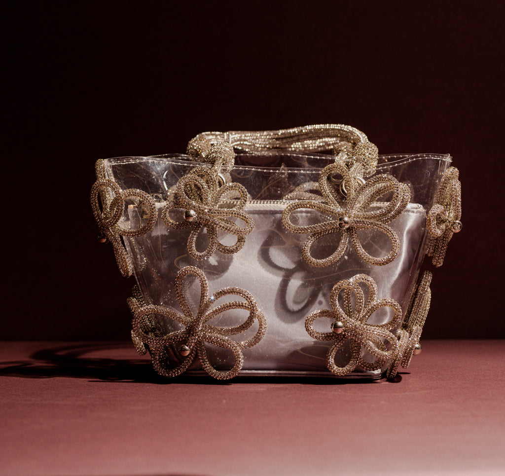crystal tote