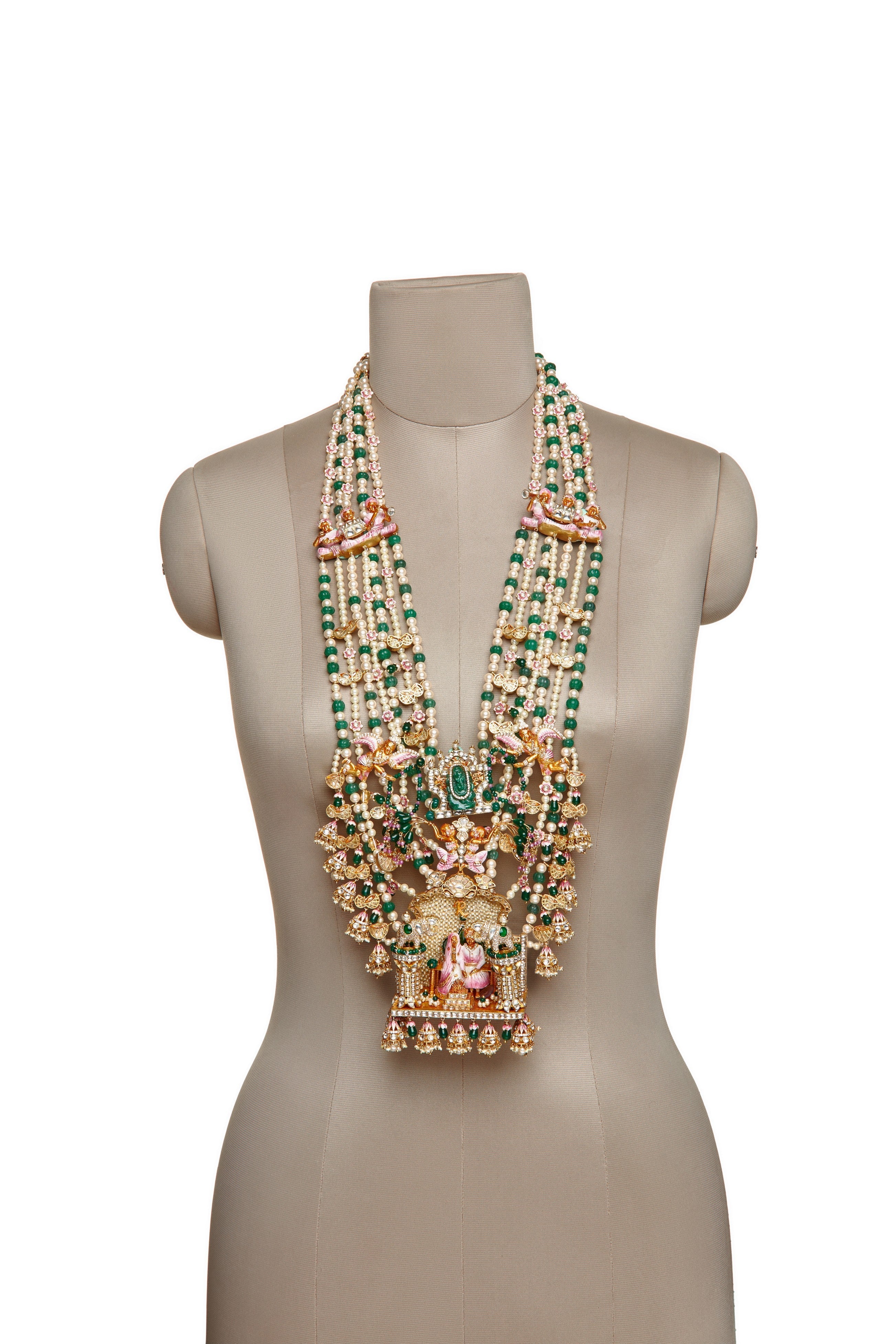 Hawan Kund Detchable Necklace Set