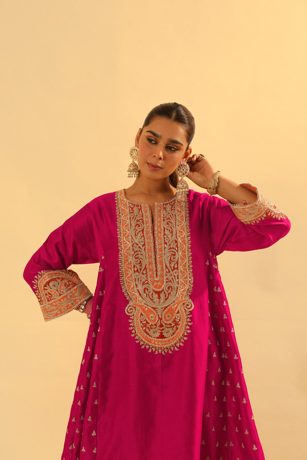 Falisha - Short Kalidaar Chauga with Salwar
