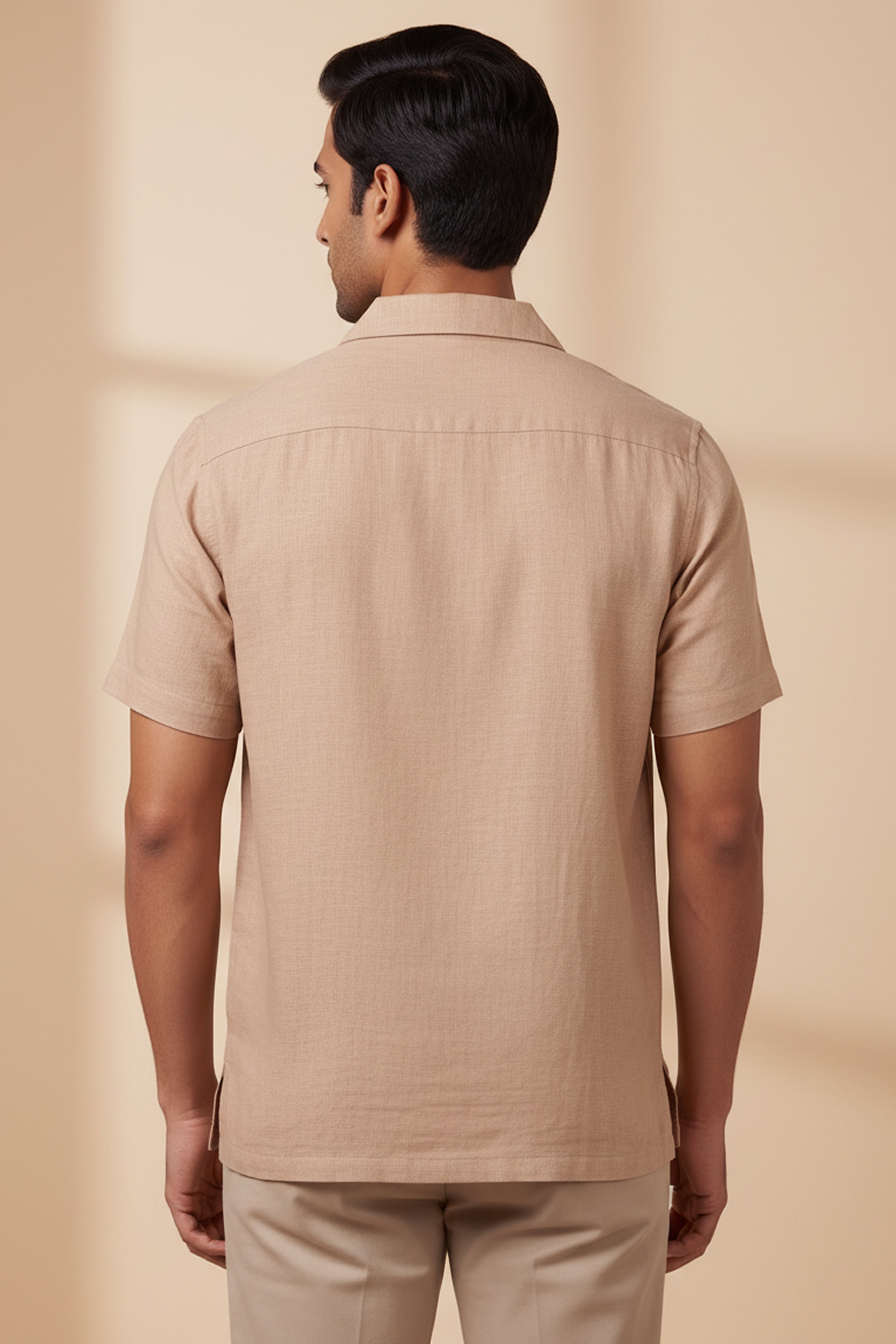 Dune — Beige Linen Shirt