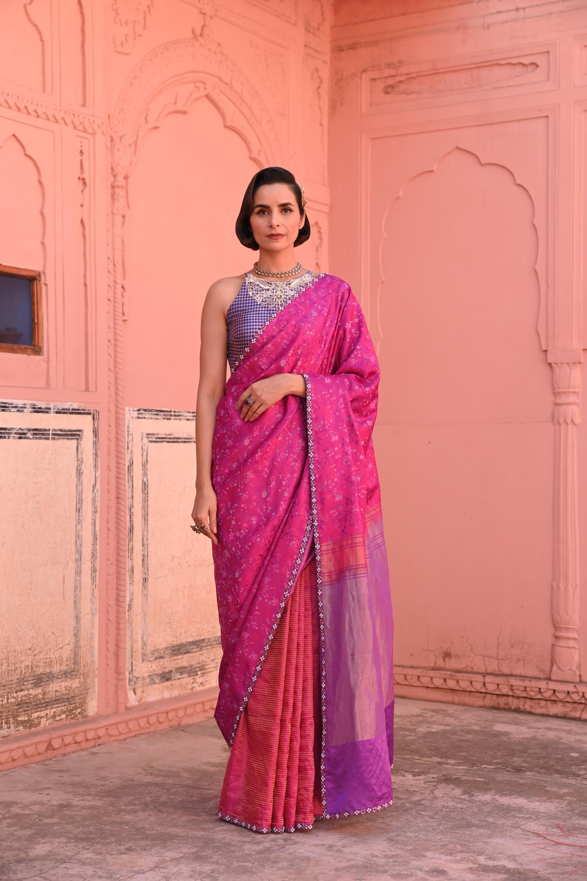 Jameela Tanchoi Handloom Sari