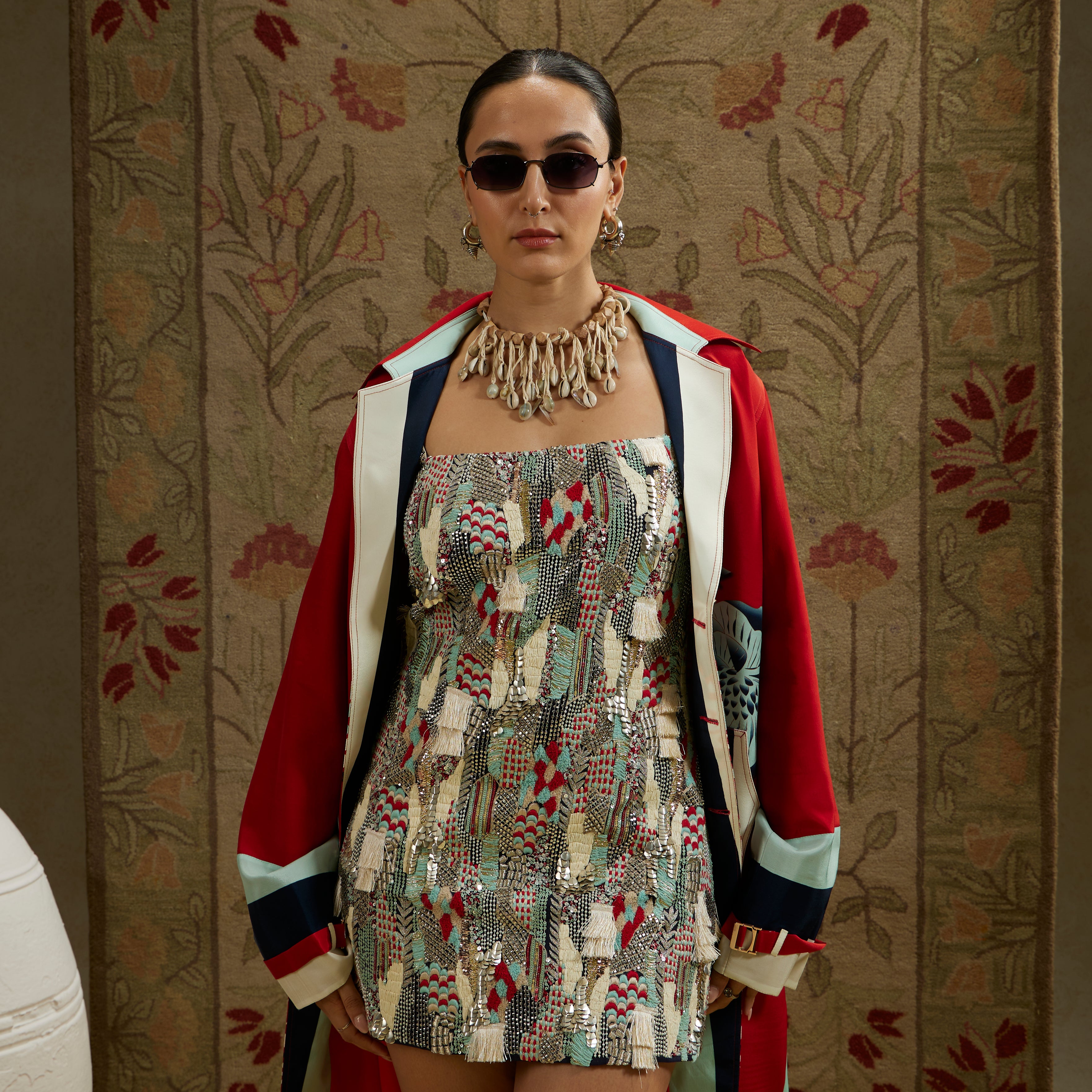 Multi Embellished Mini