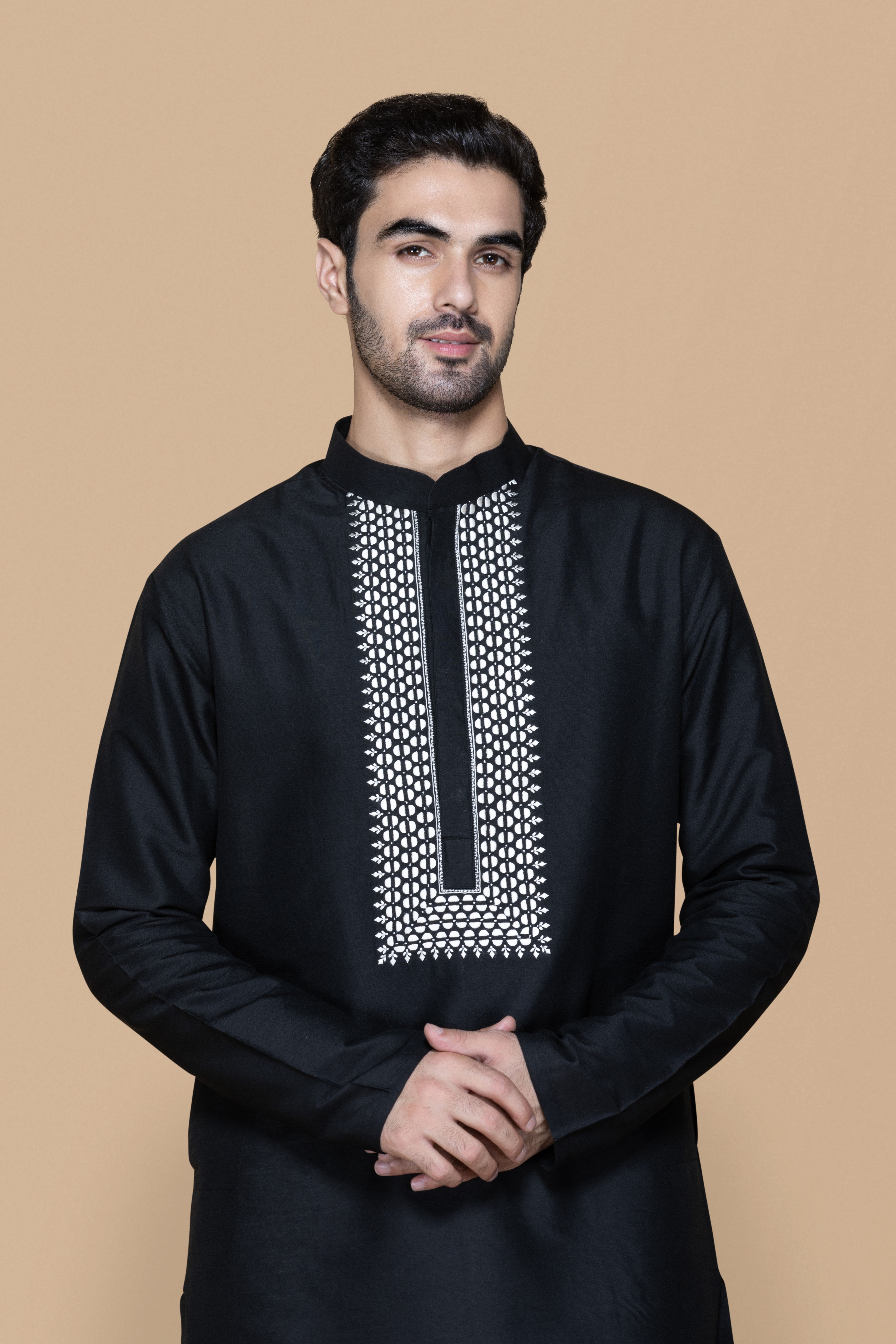 Black Kurta Set
