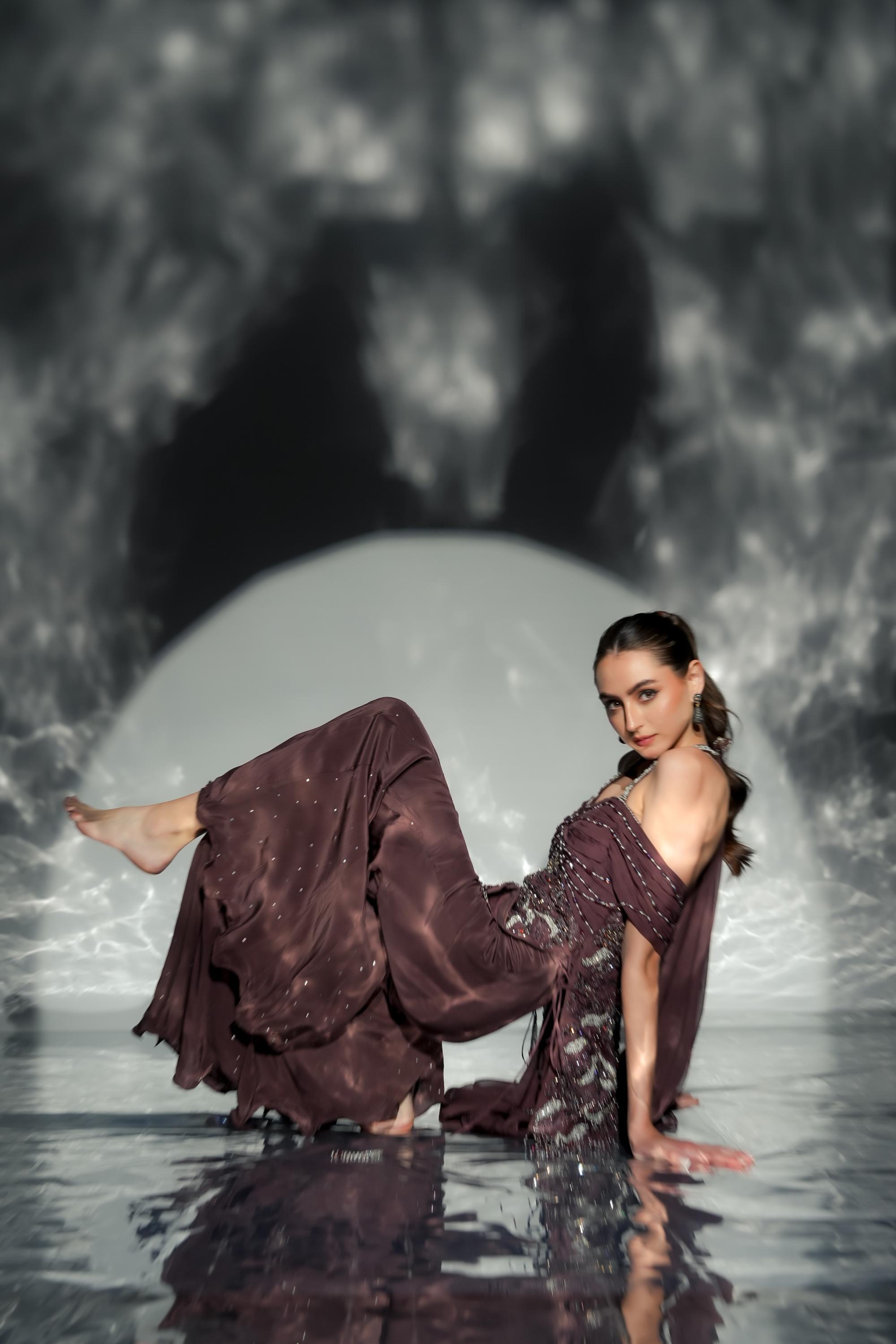 Noor Drape Sharara set