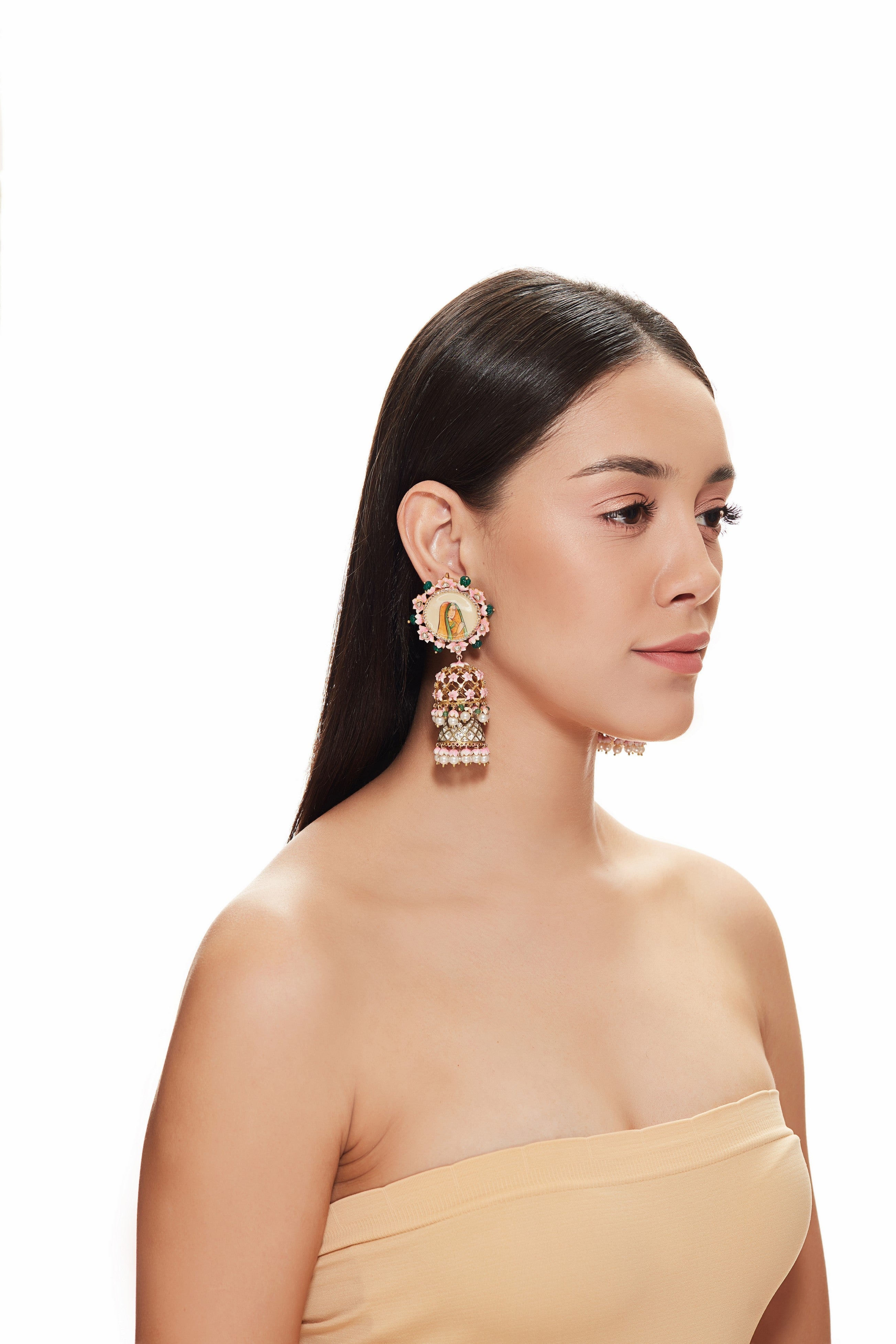 Kaasni Detchable 3 in 1 Earrings