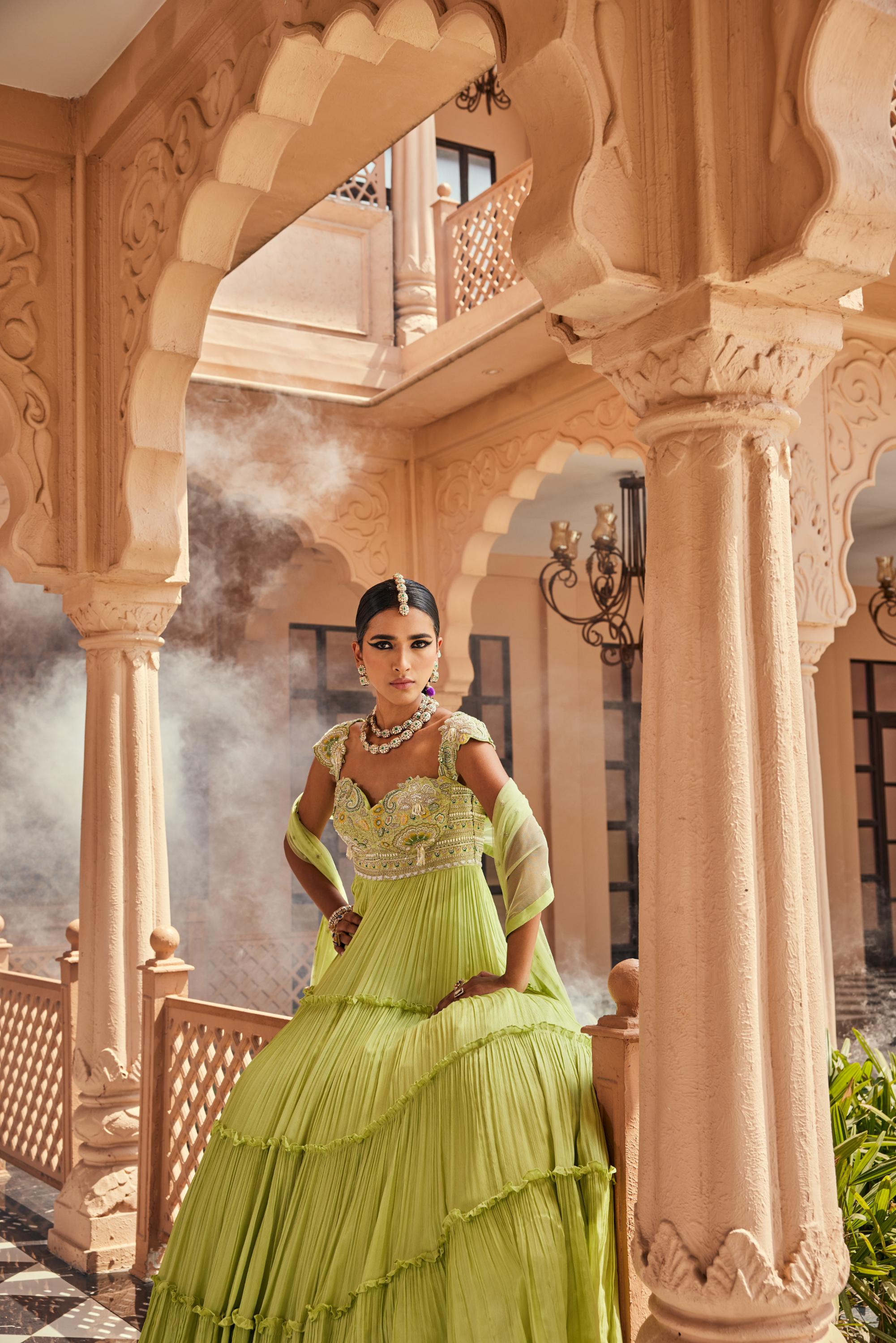 Sharini Anarkali set