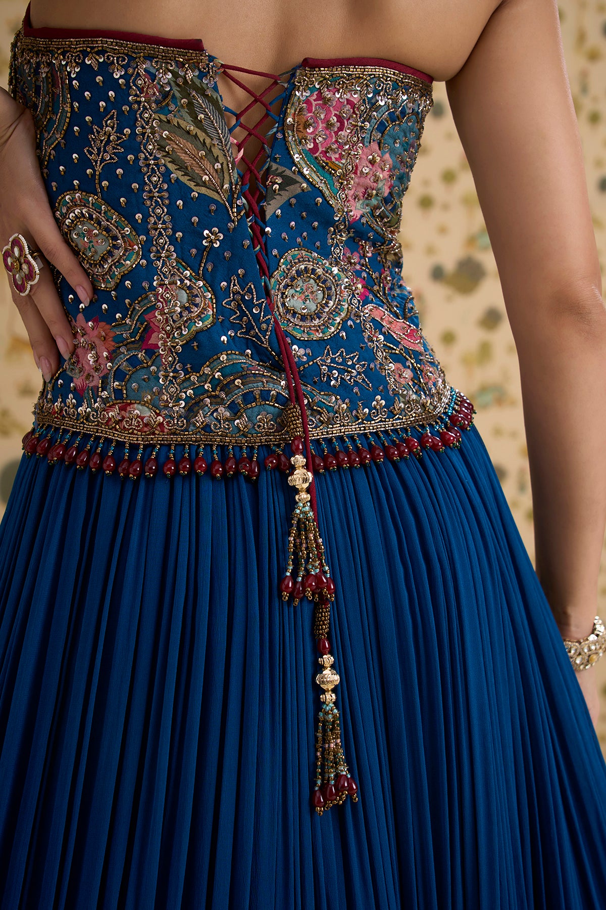 SAANJH CORSET LEHENGA 03