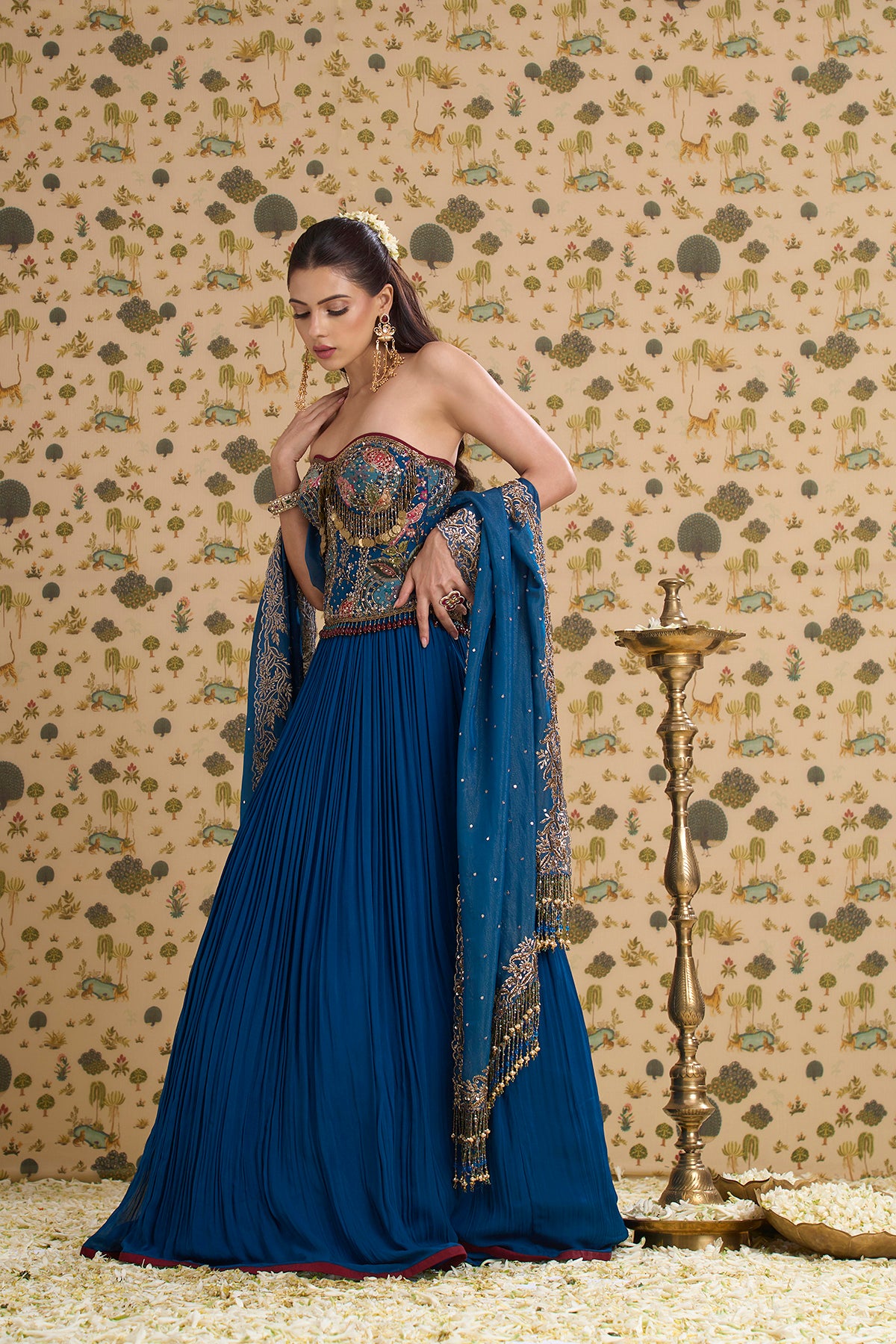 SAANJH CORSET LEHENGA 03