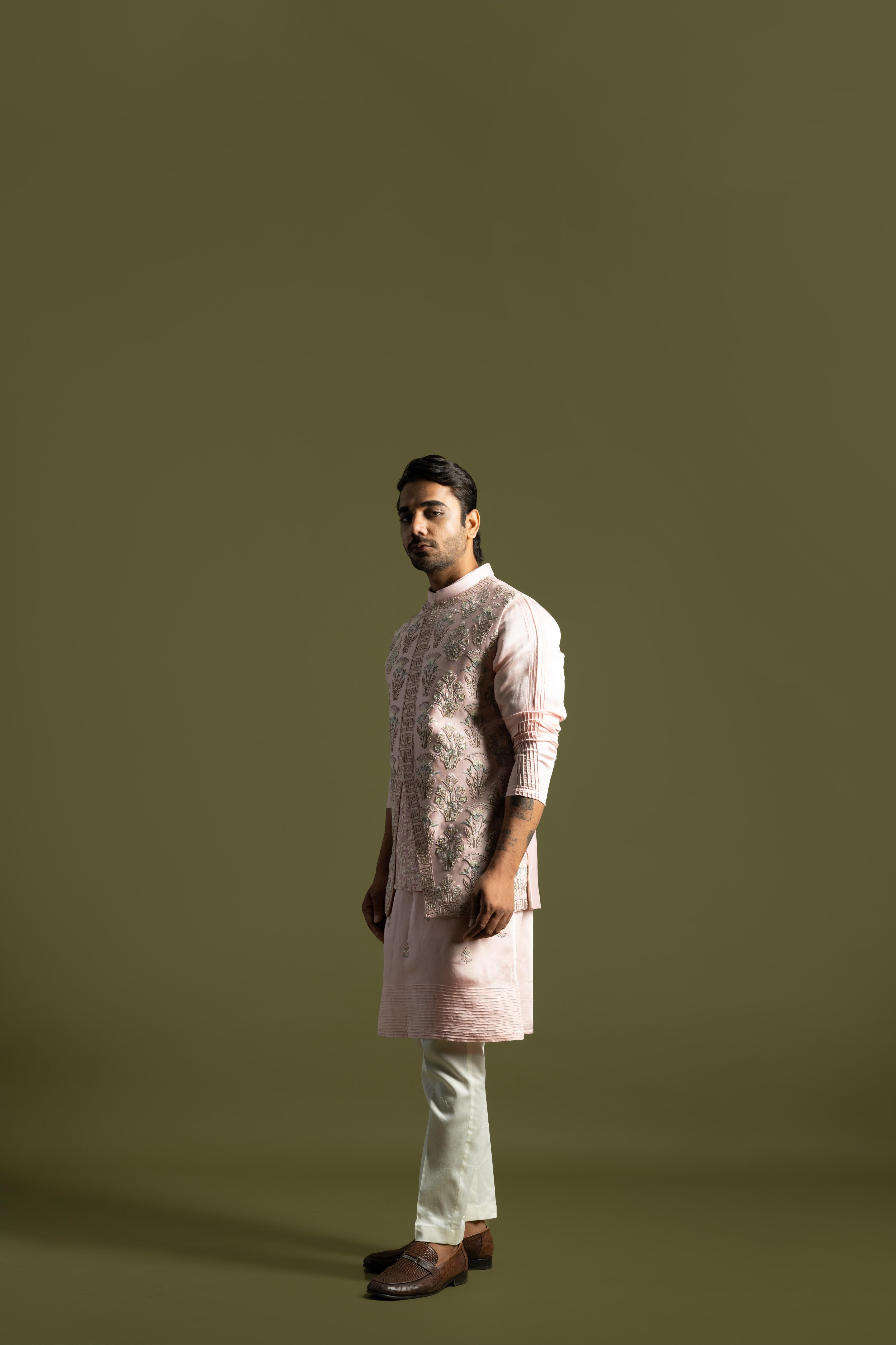 Zara Embroidered Festive Suit