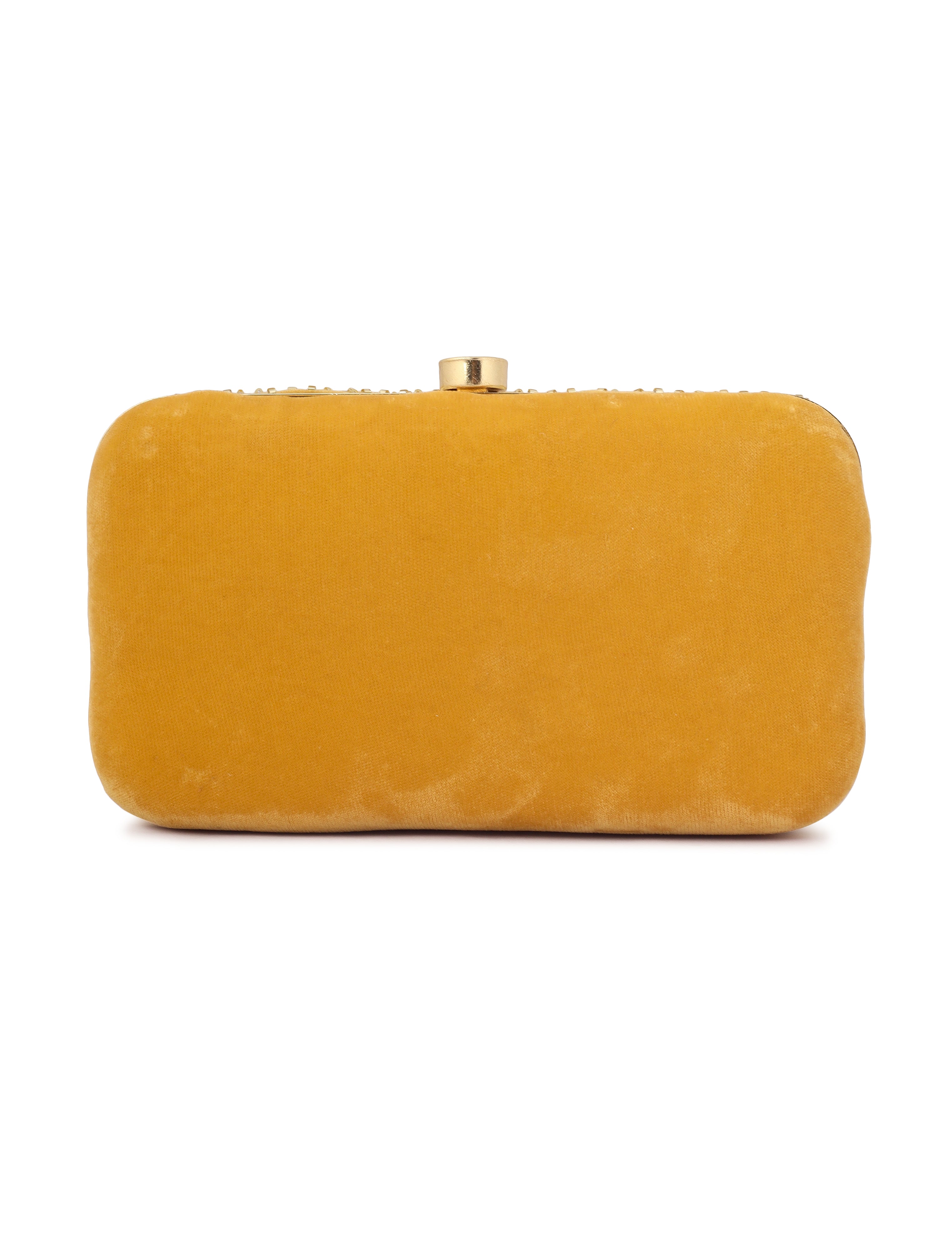 Crystal Studded Handembroidered Clutch