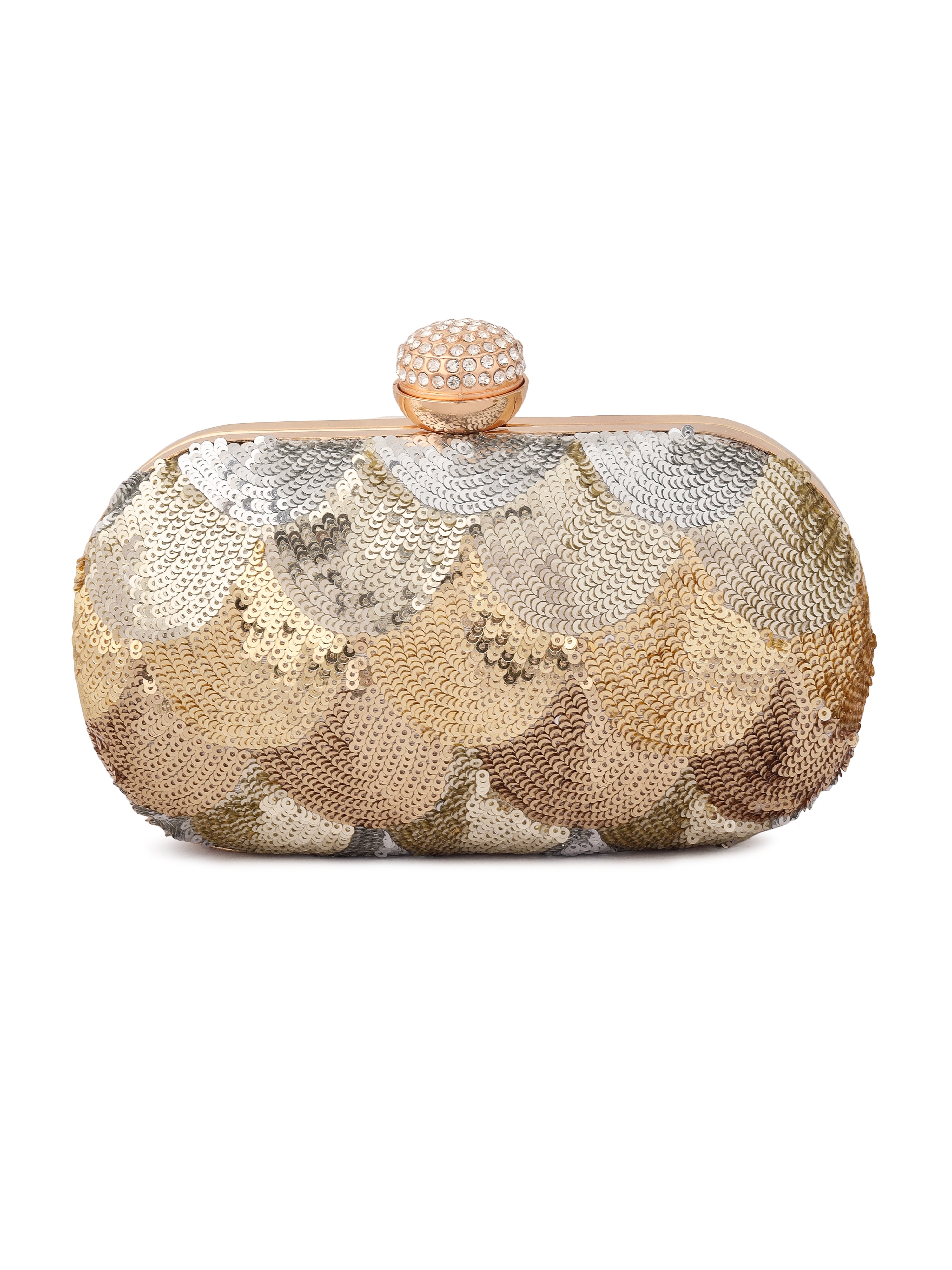 Ombre Capsule Handembroidered Clutch