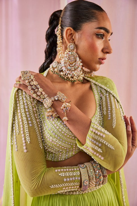 Meera lehenga set