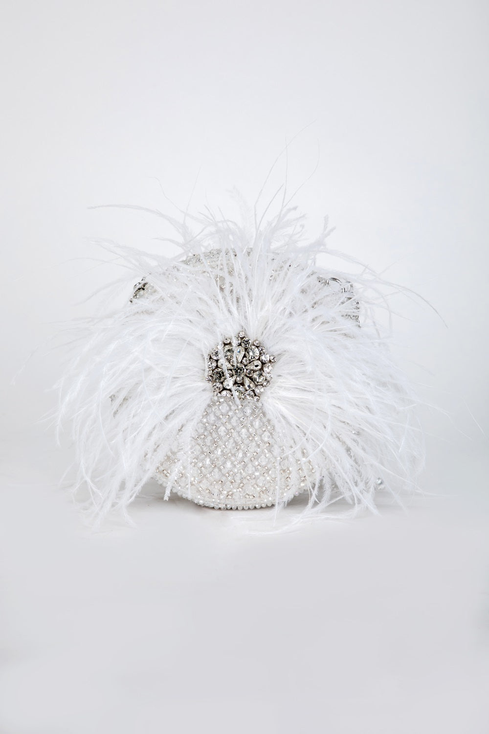 ALANI CLUTCH-WHITE