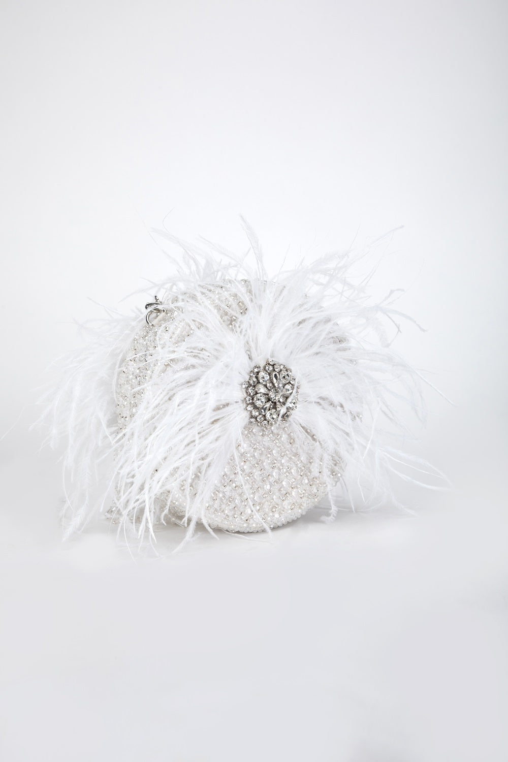 ALANI CLUTCH-WHITE