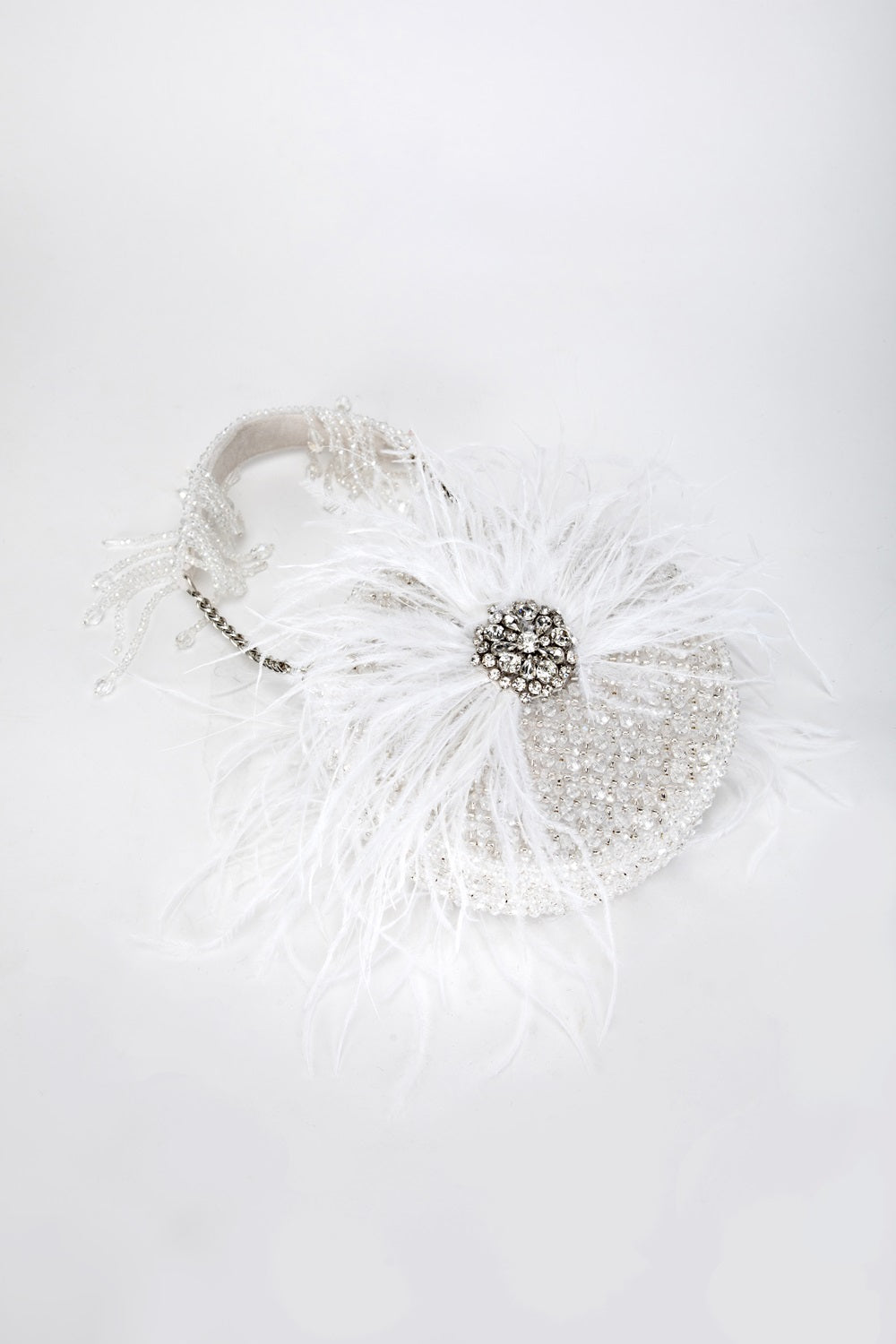 ALANI CLUTCH-WHITE