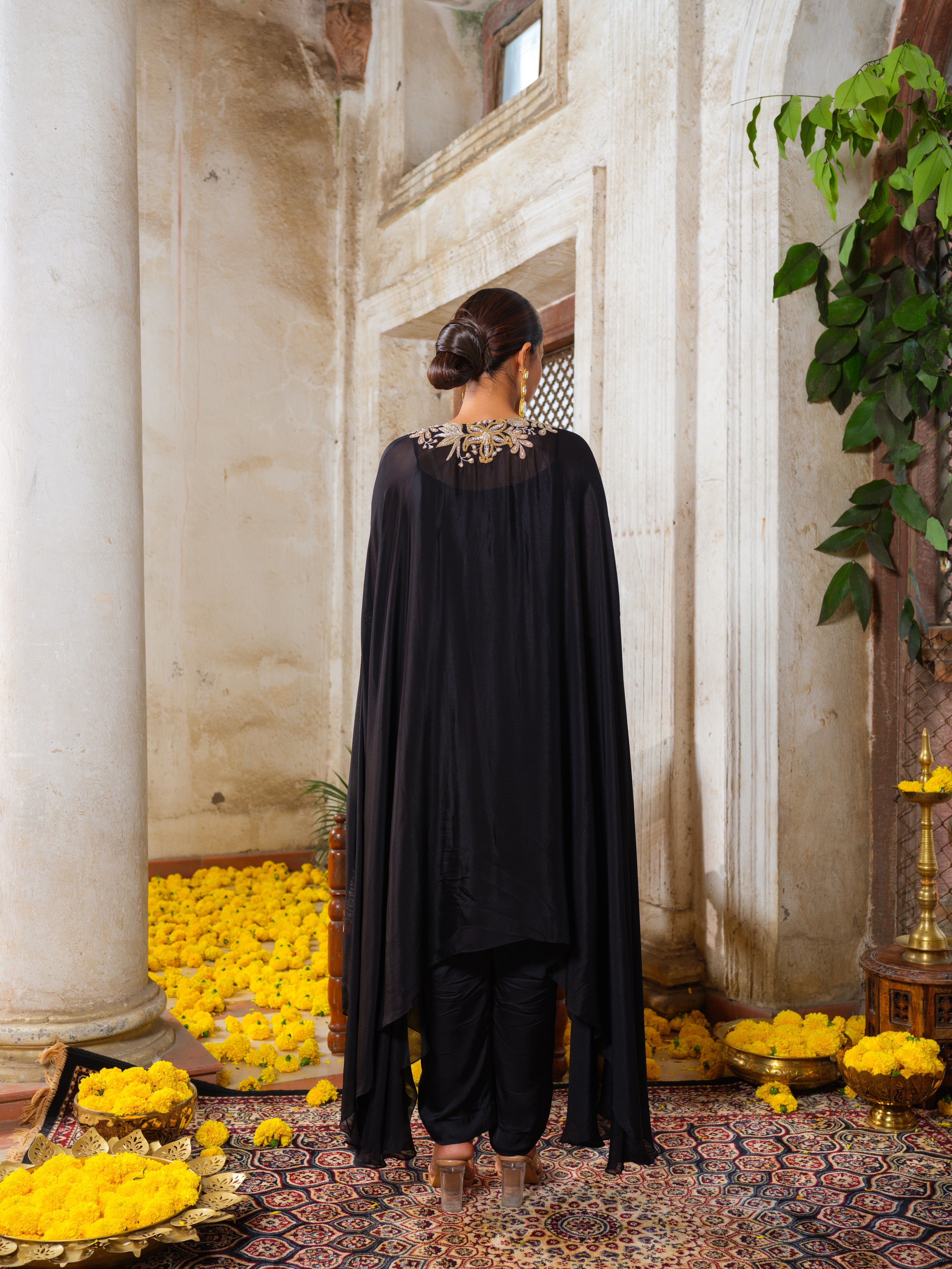 Tanya Kaftan kurtha set