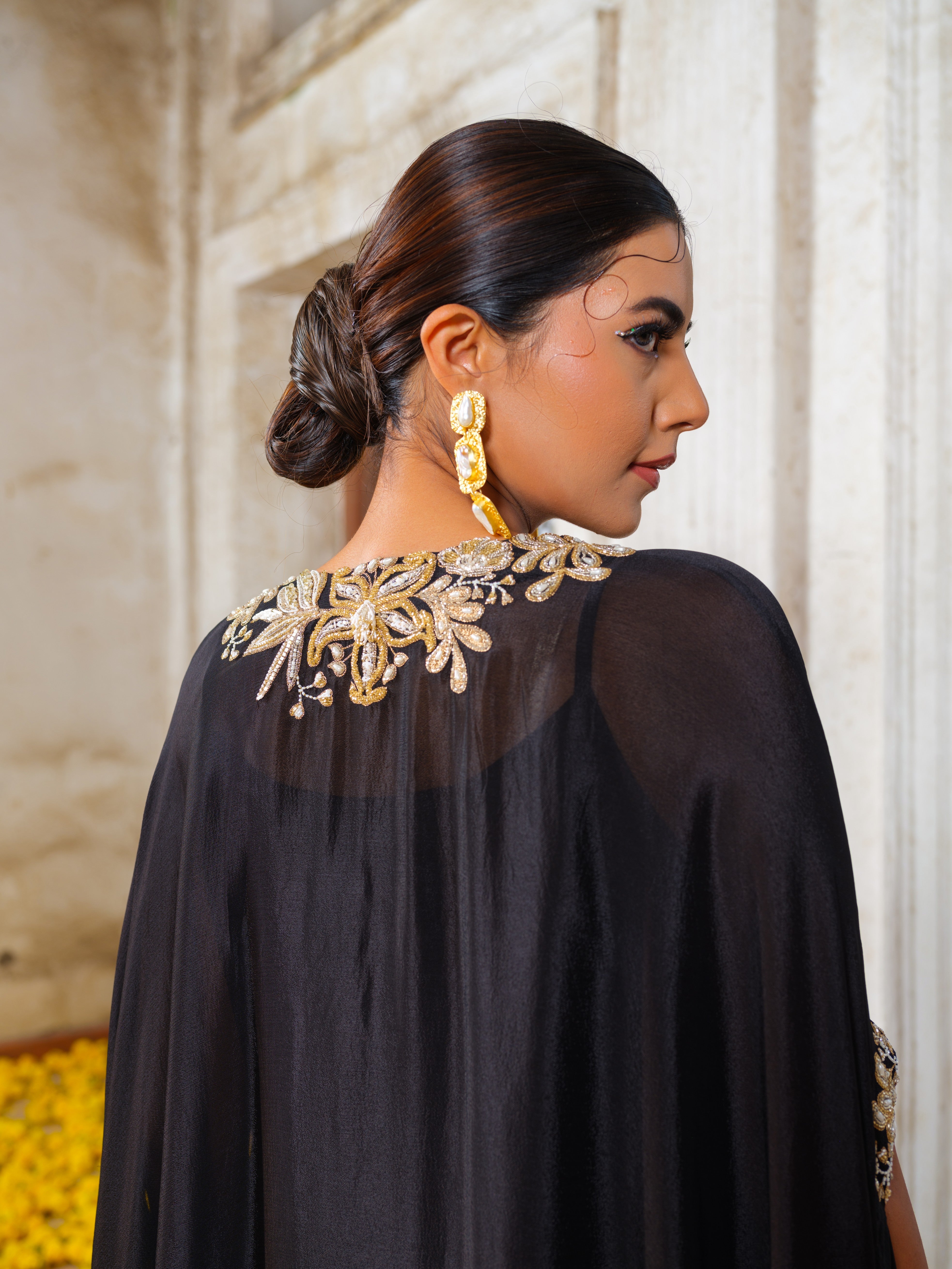 Tanya Kaftan kurtha set