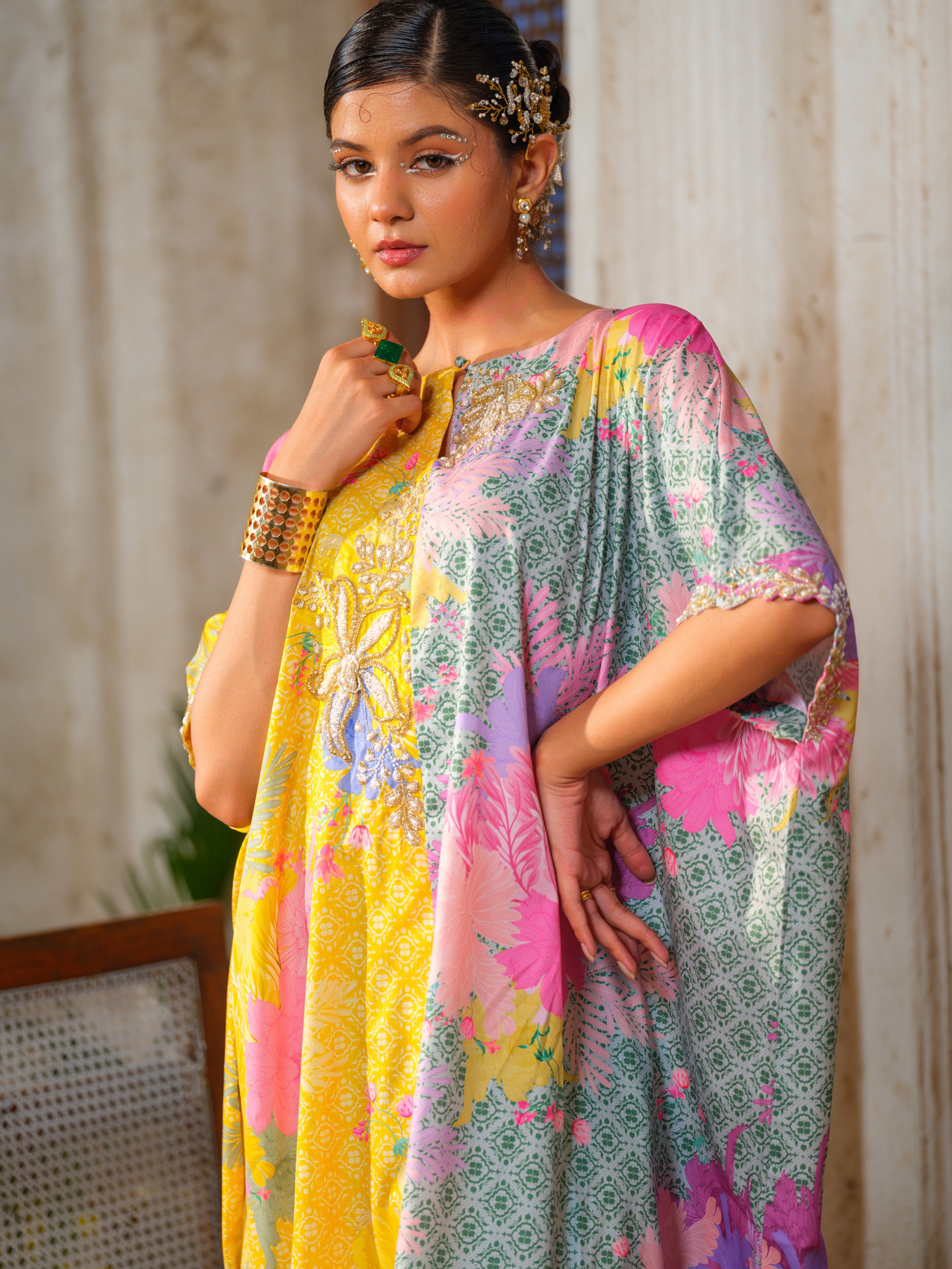 Genda aira kaftan tunic set