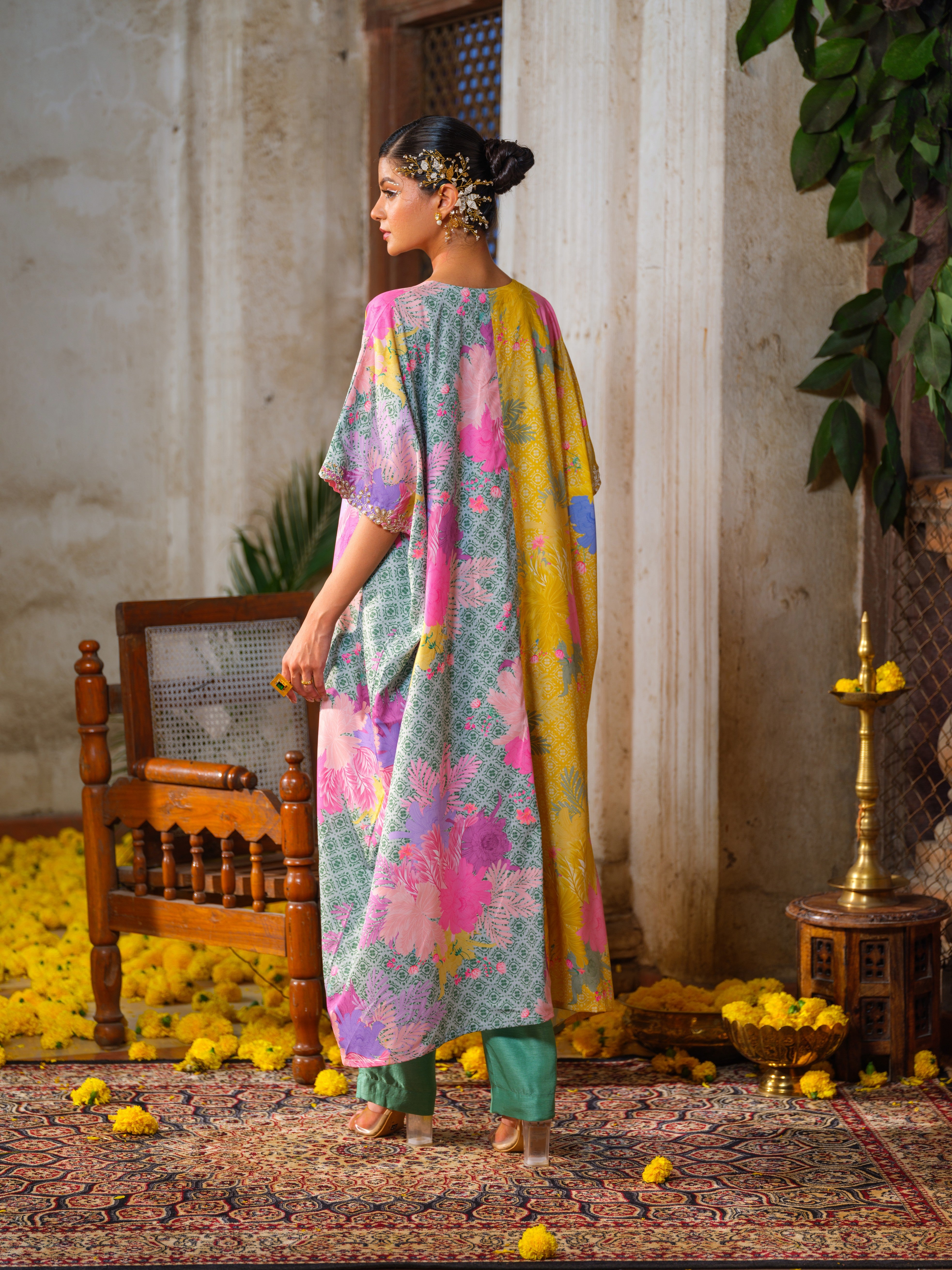 Genda aira kaftan tunic set