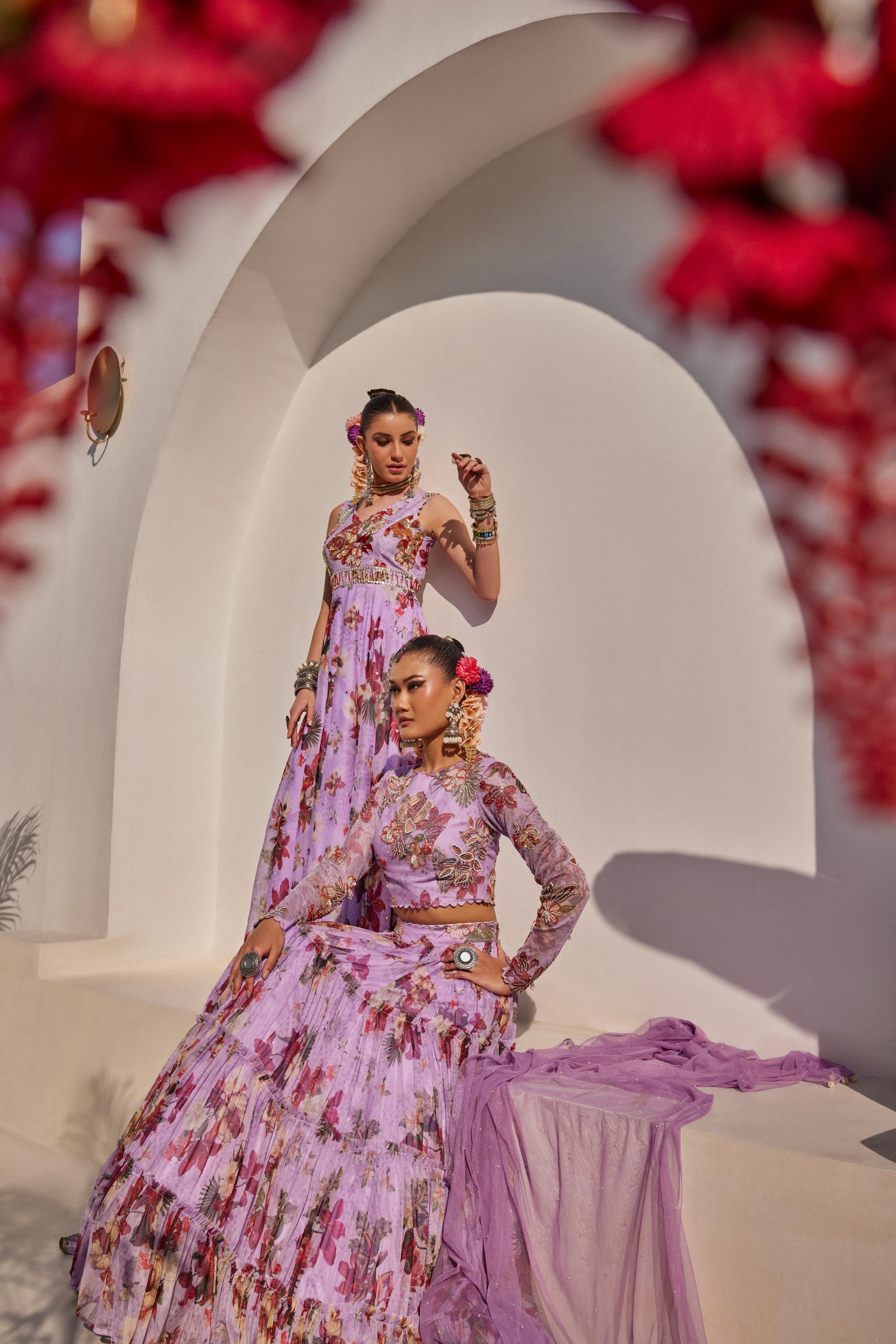 Meher lehenga set