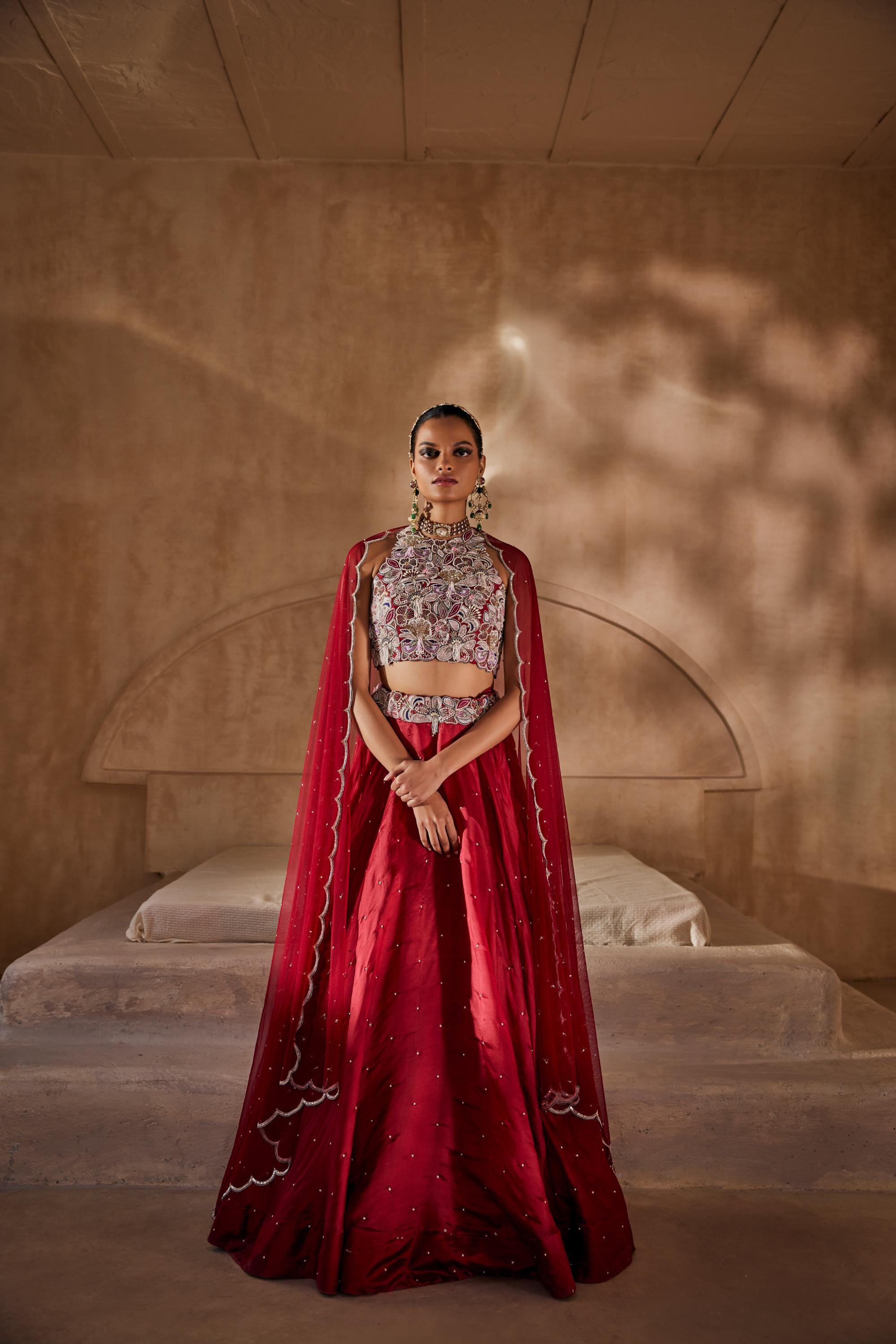 Aangan lehenga set