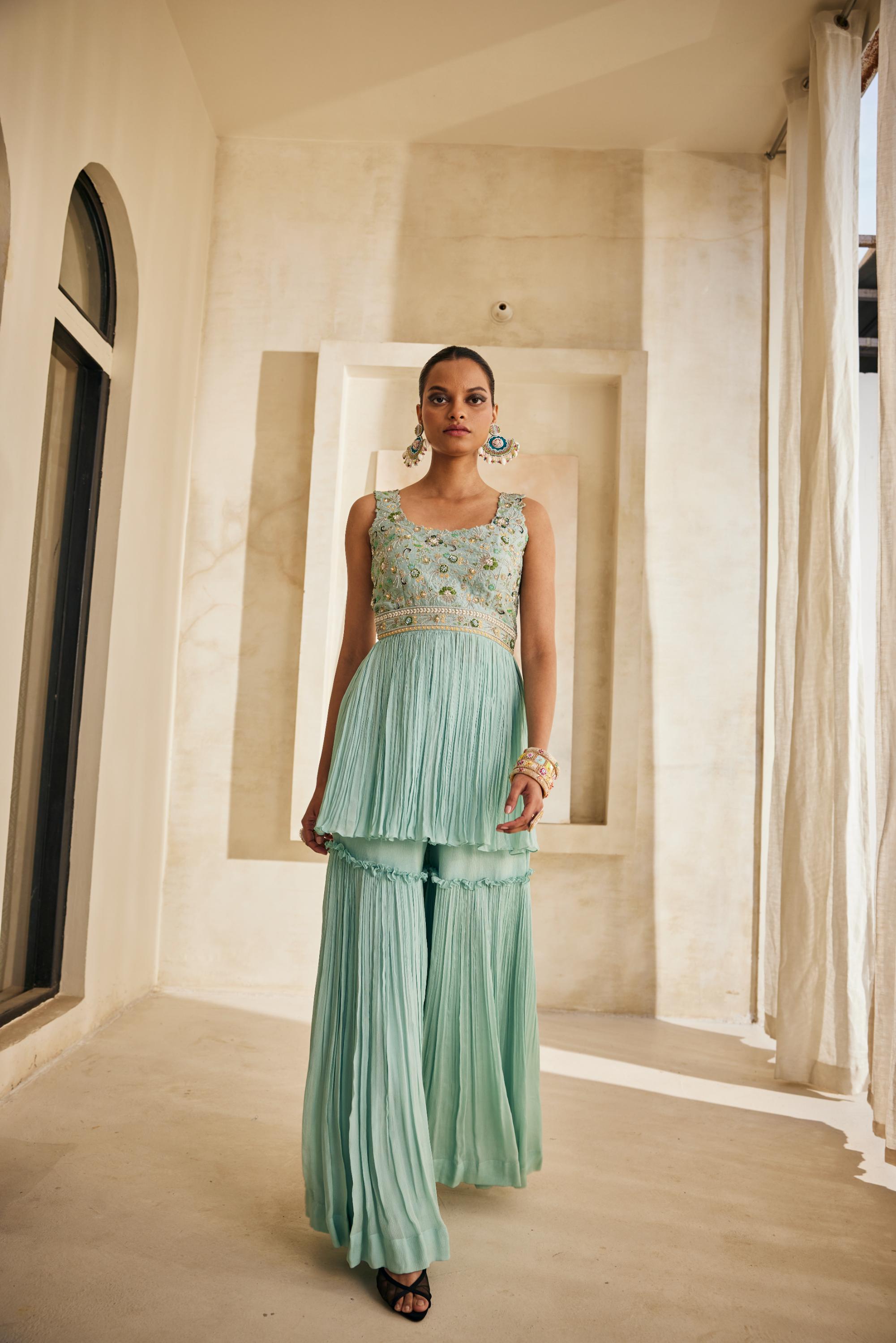 Vaani peplum set