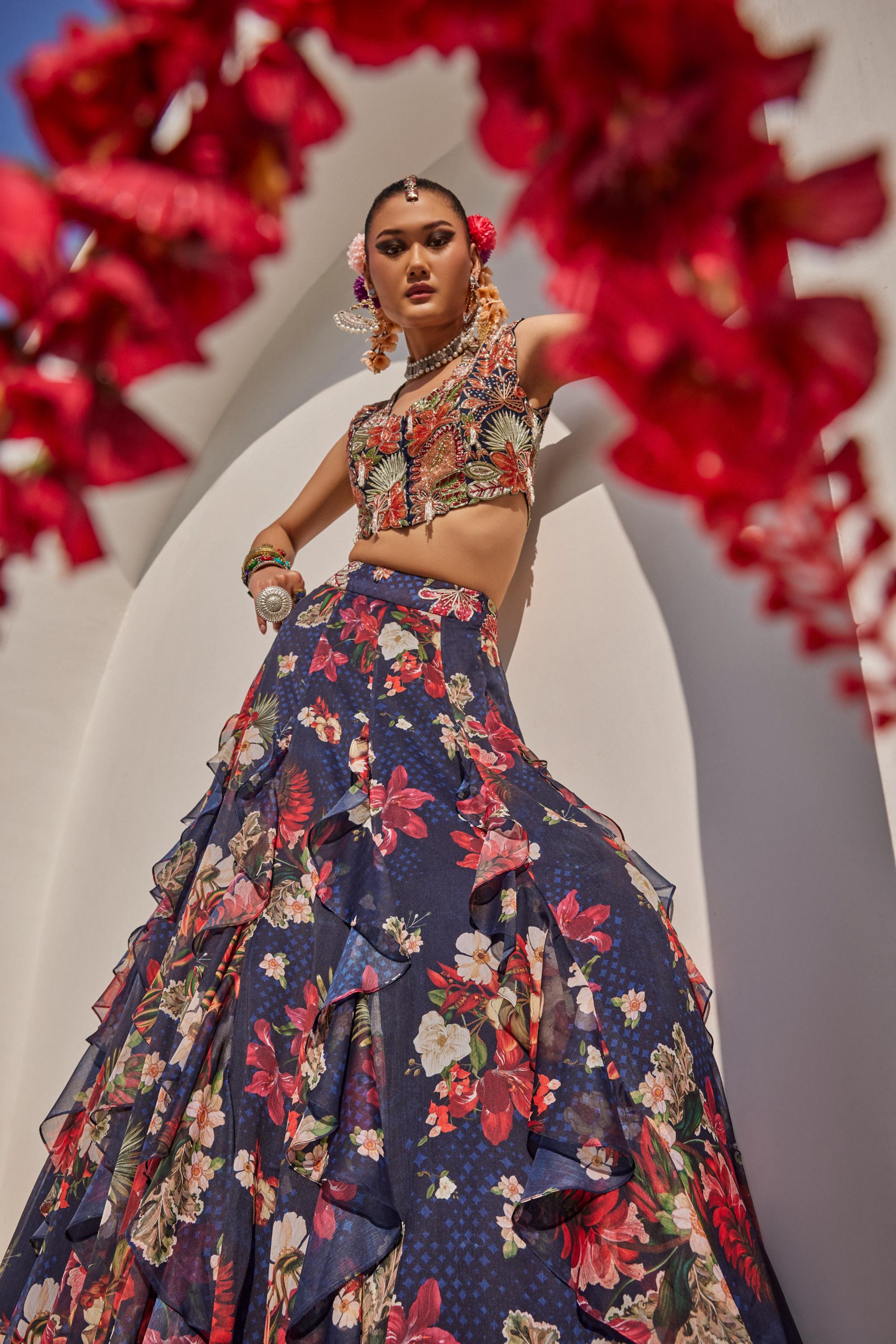 Zeenat lehenga set