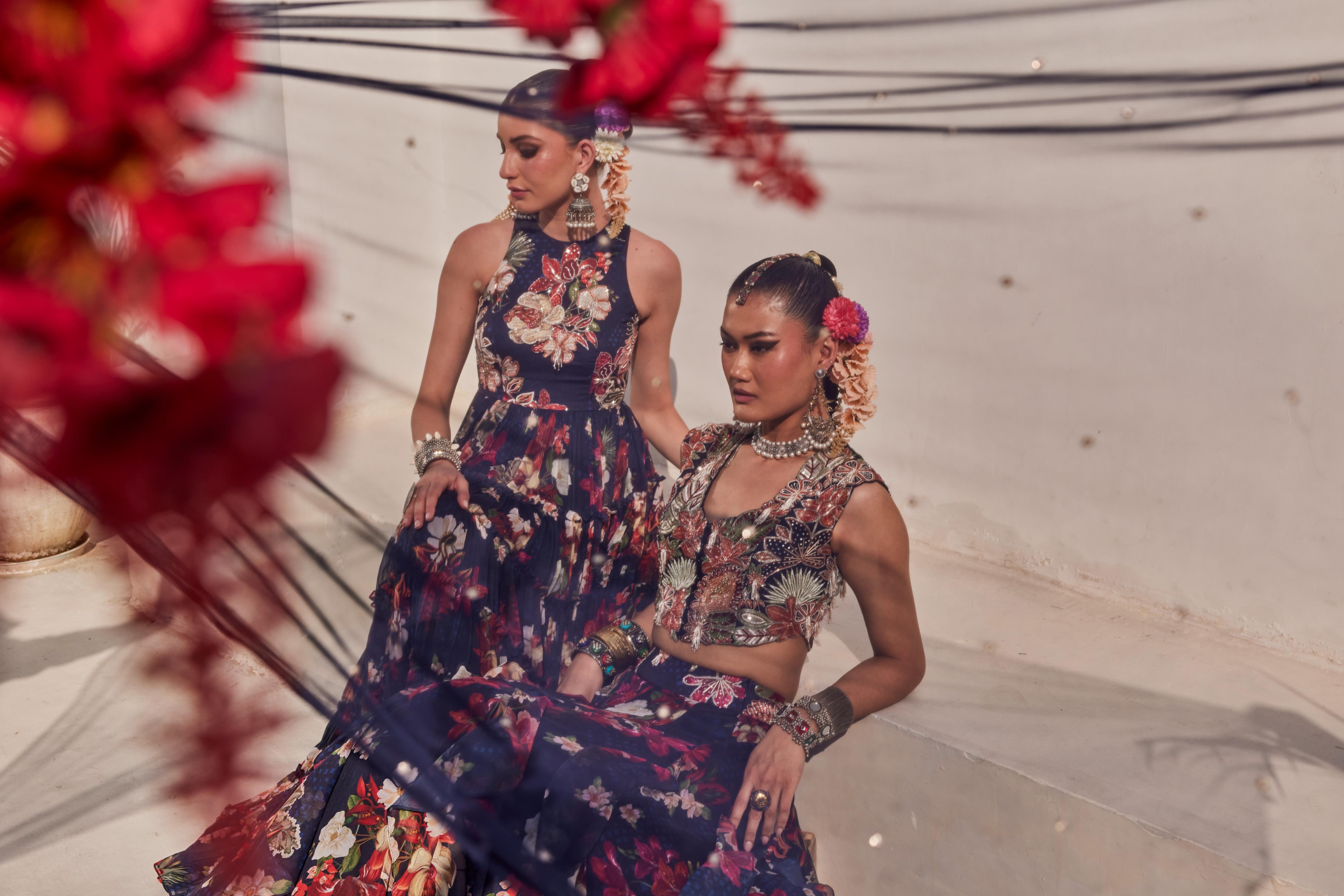zeenat gown
