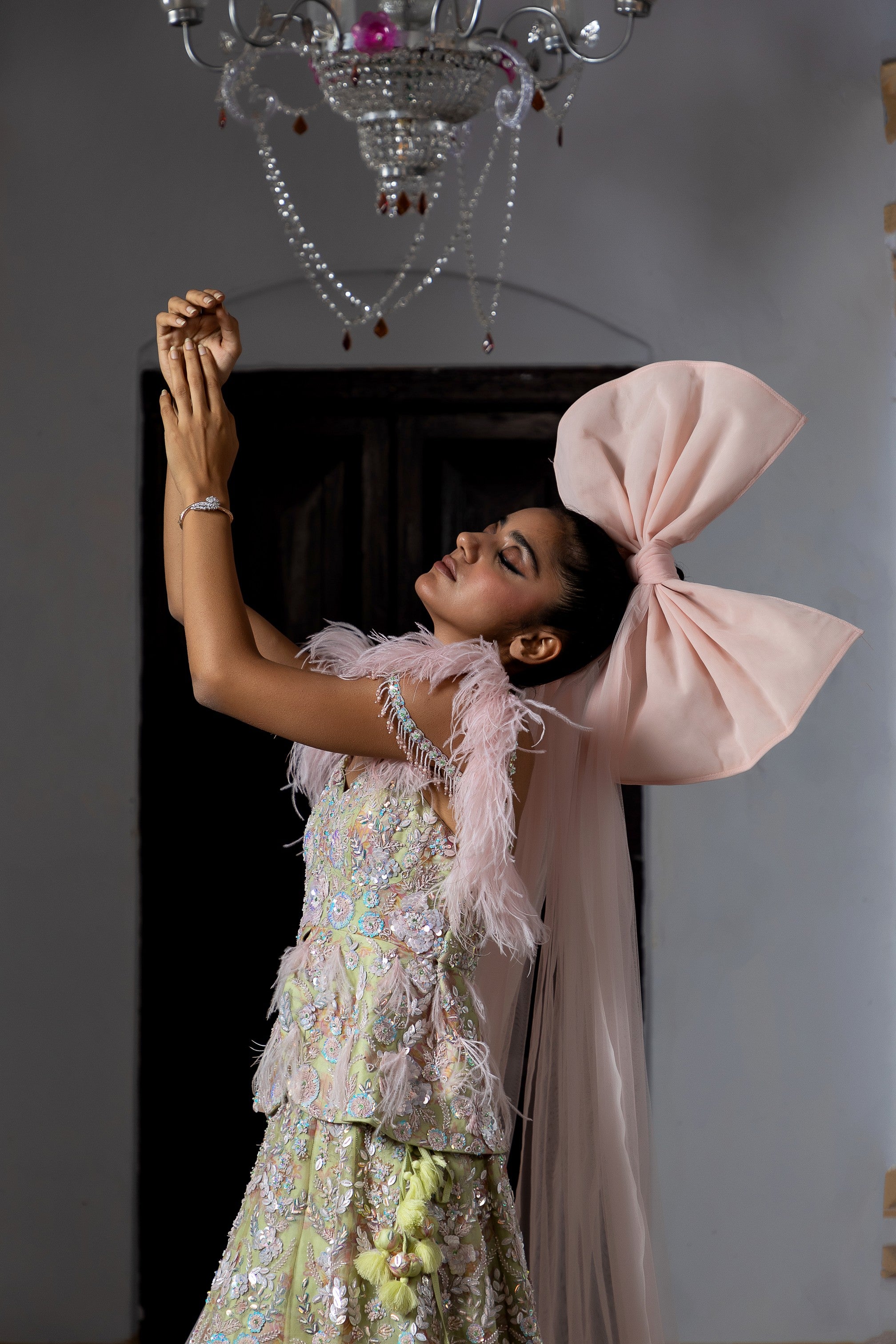 Classical Amethyst Charm Gown