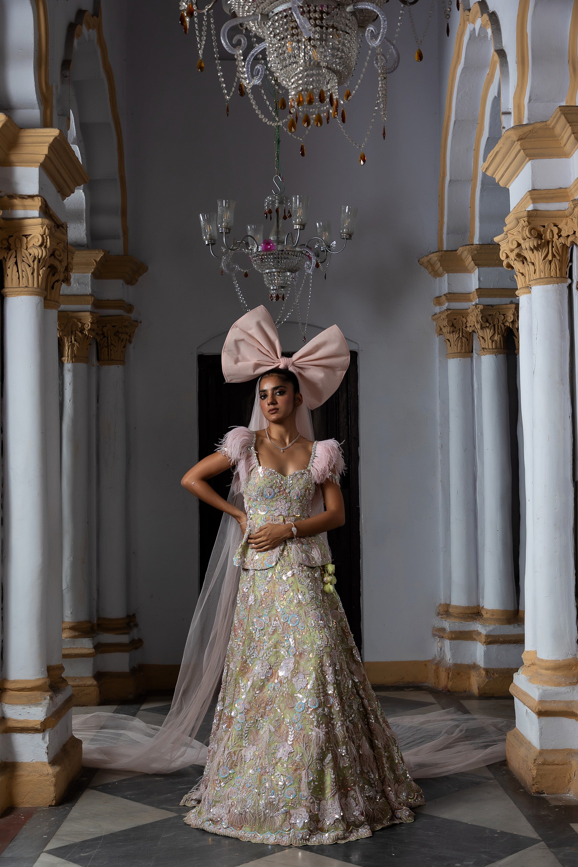 Classical Amethyst Charm Gown