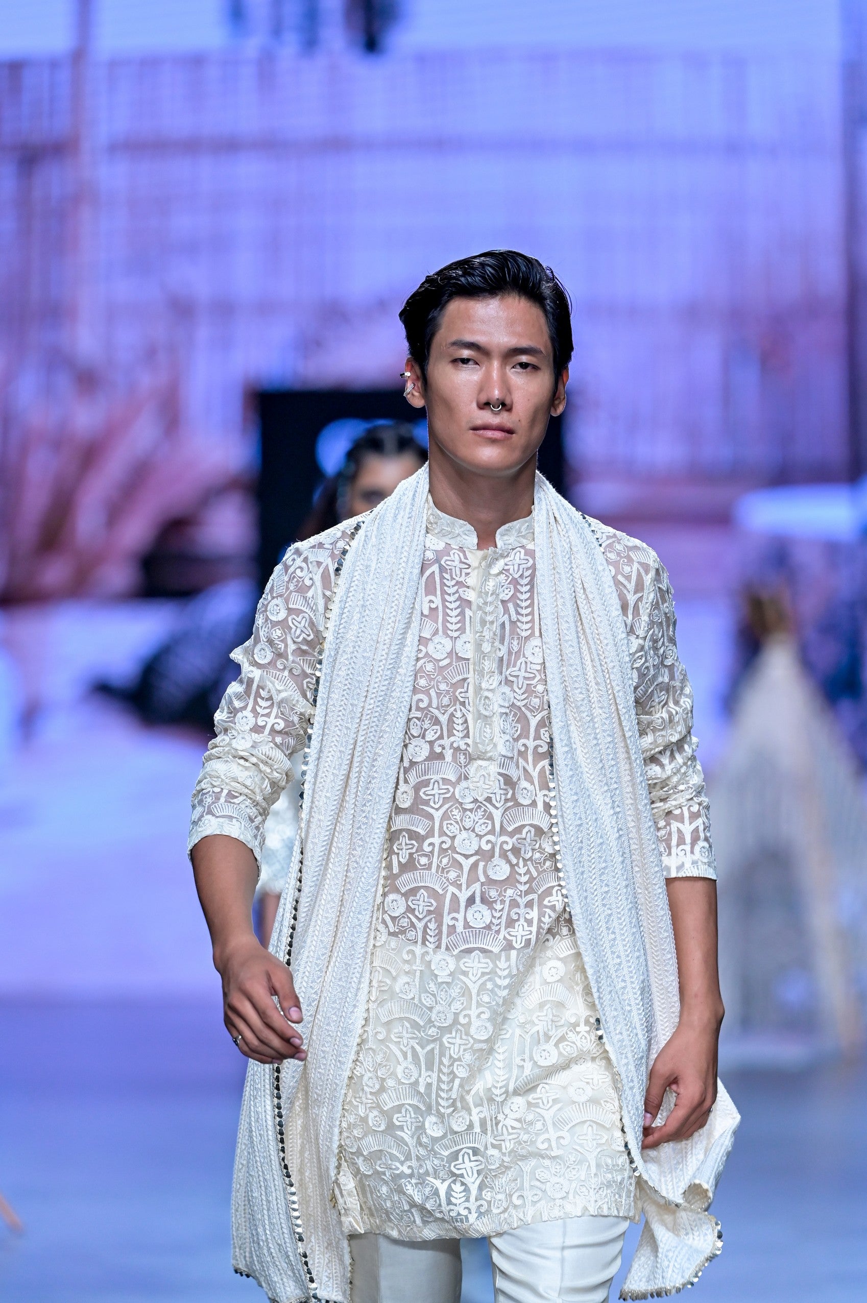 IVORY KURTA SET