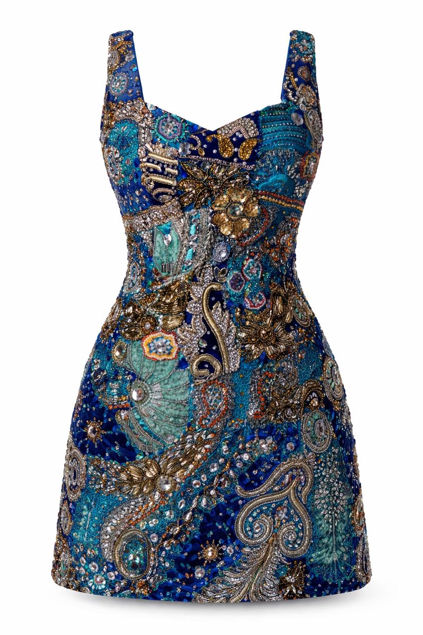 ASTRA EMBELLISHED DRESS