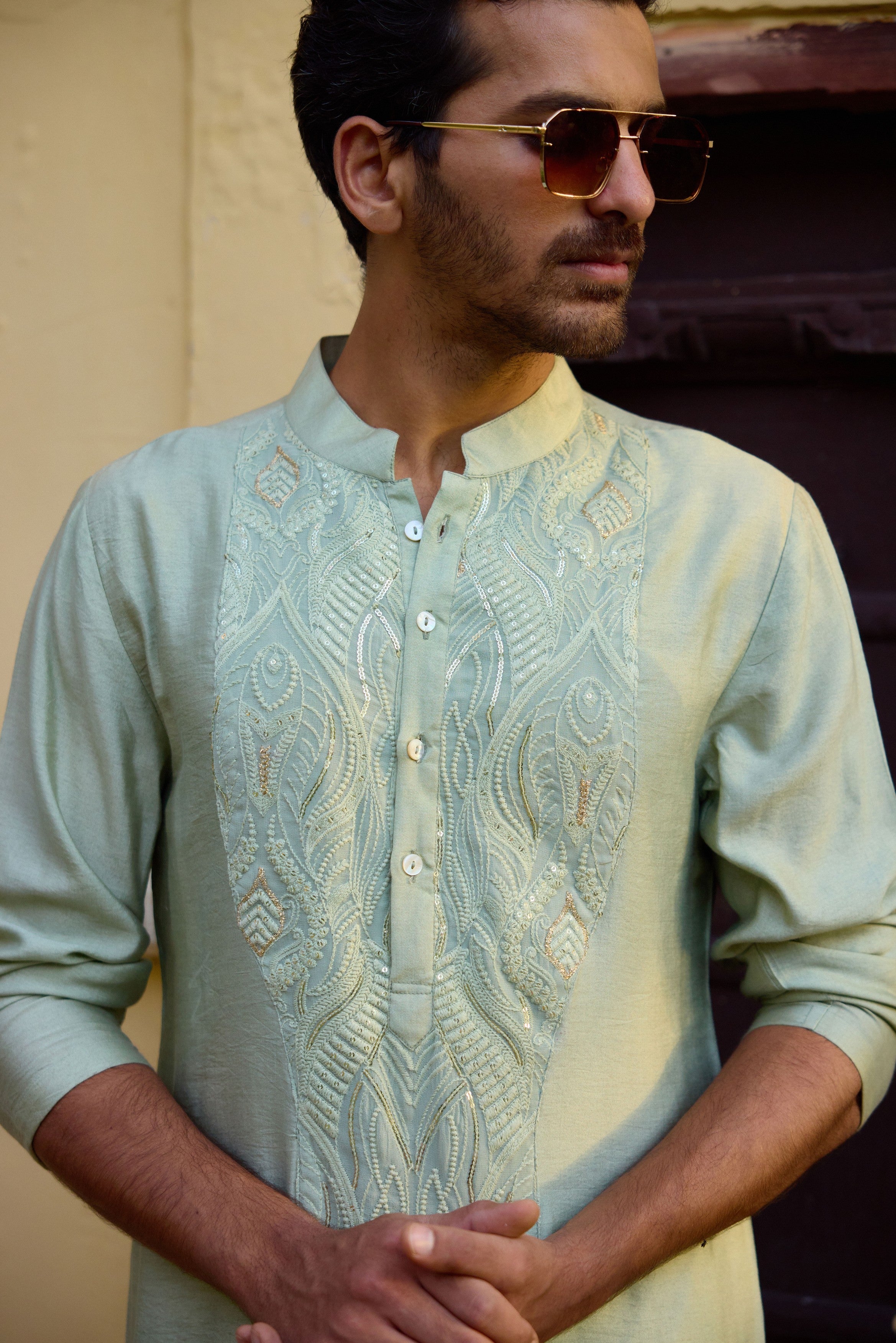 GAJNER KURTA SET