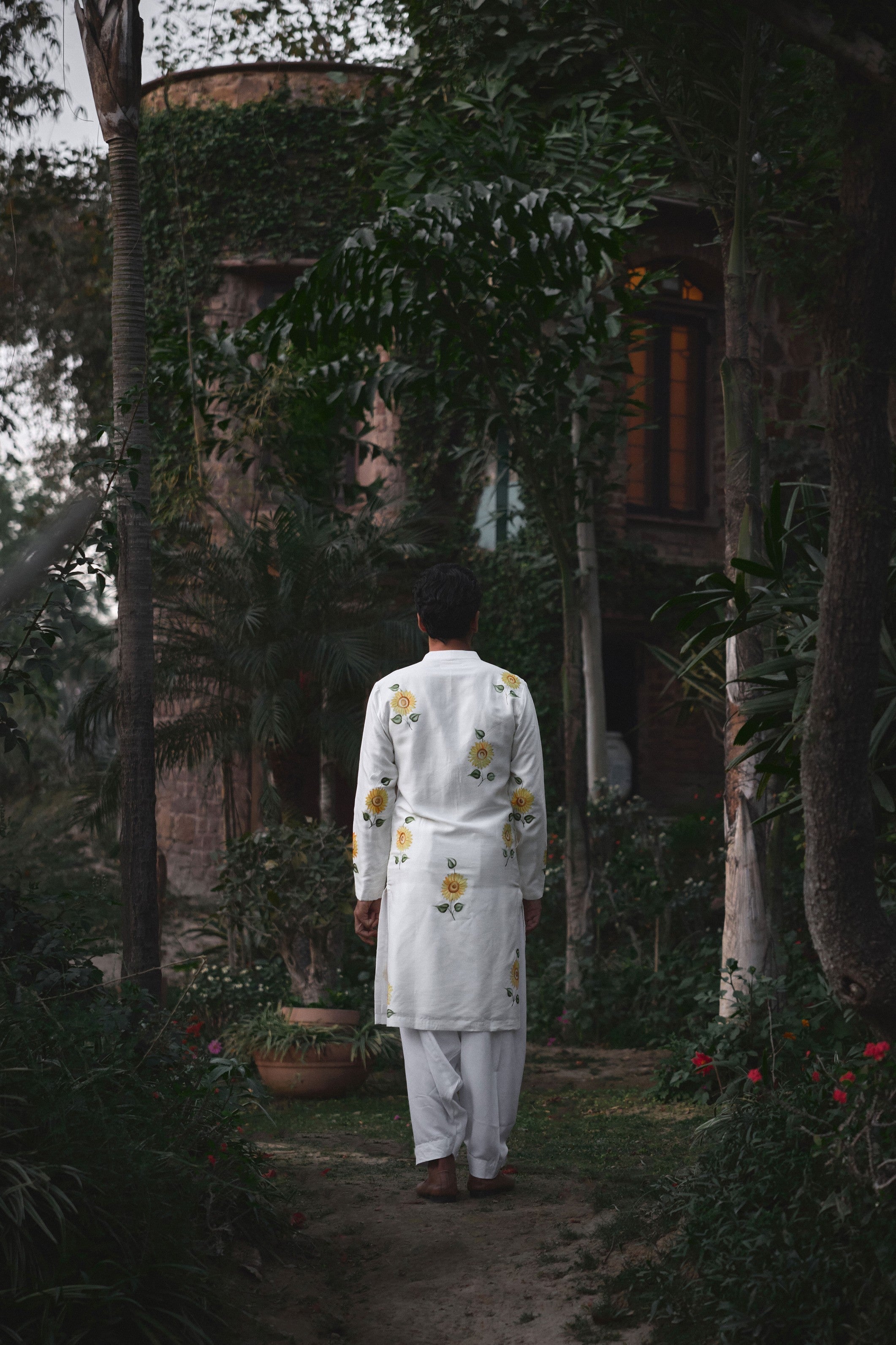 ALWAR HAND PAINTED KURTA