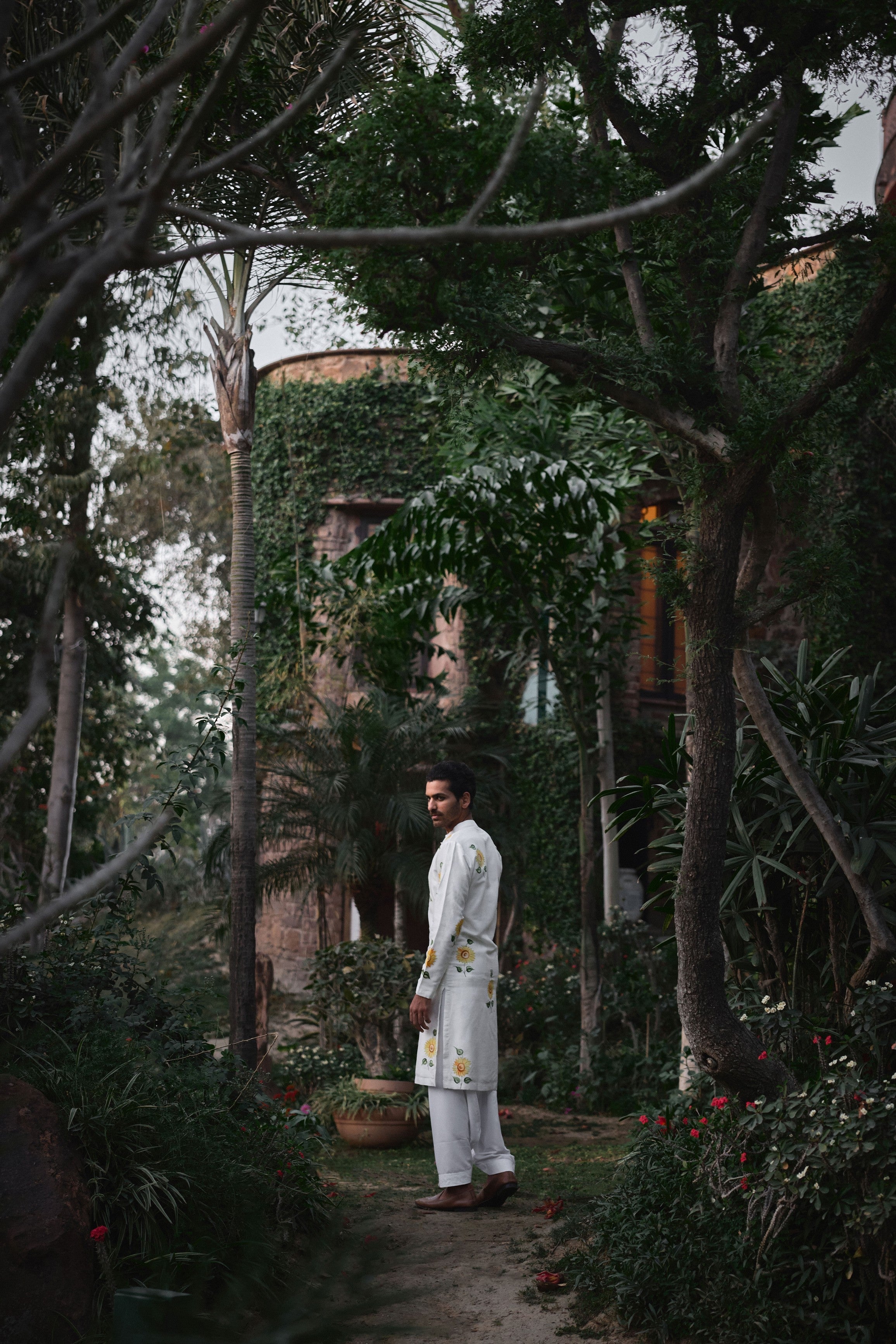 ALWAR HAND PAINTED KURTA