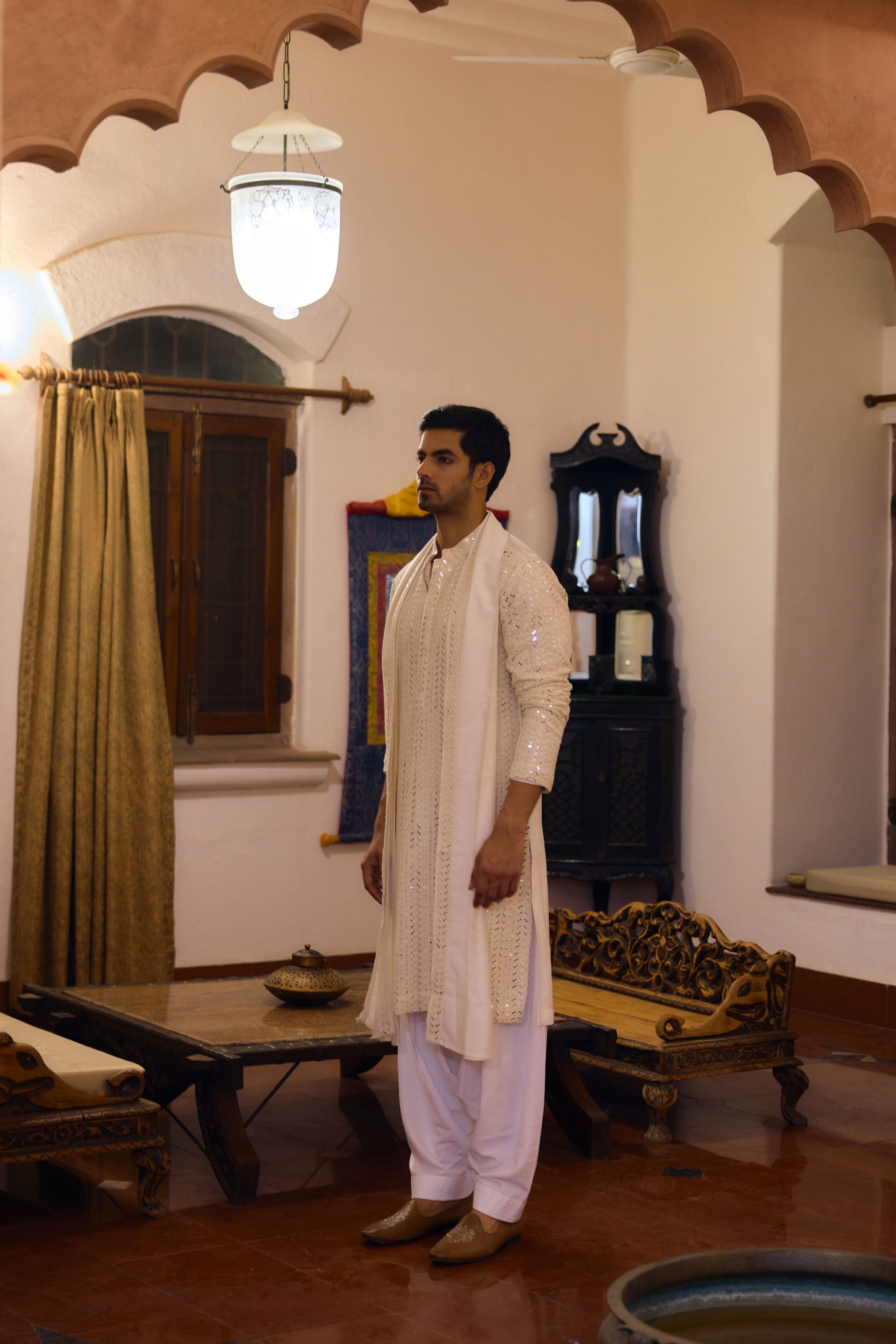 UMAID IVORY KURTA